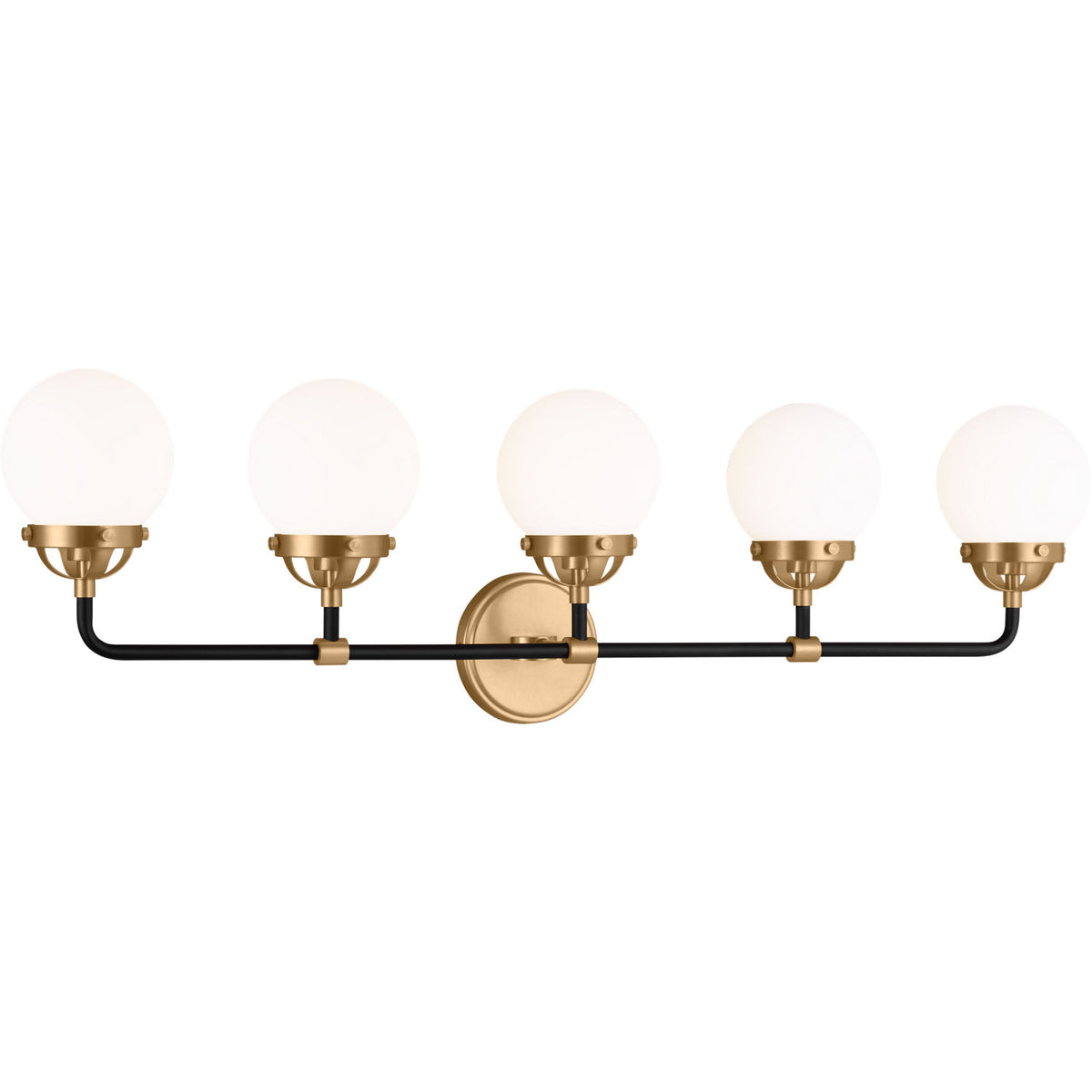 Visual Comfort Studio Collection 4487905-848 Cafe 5-Light Bath Sconce