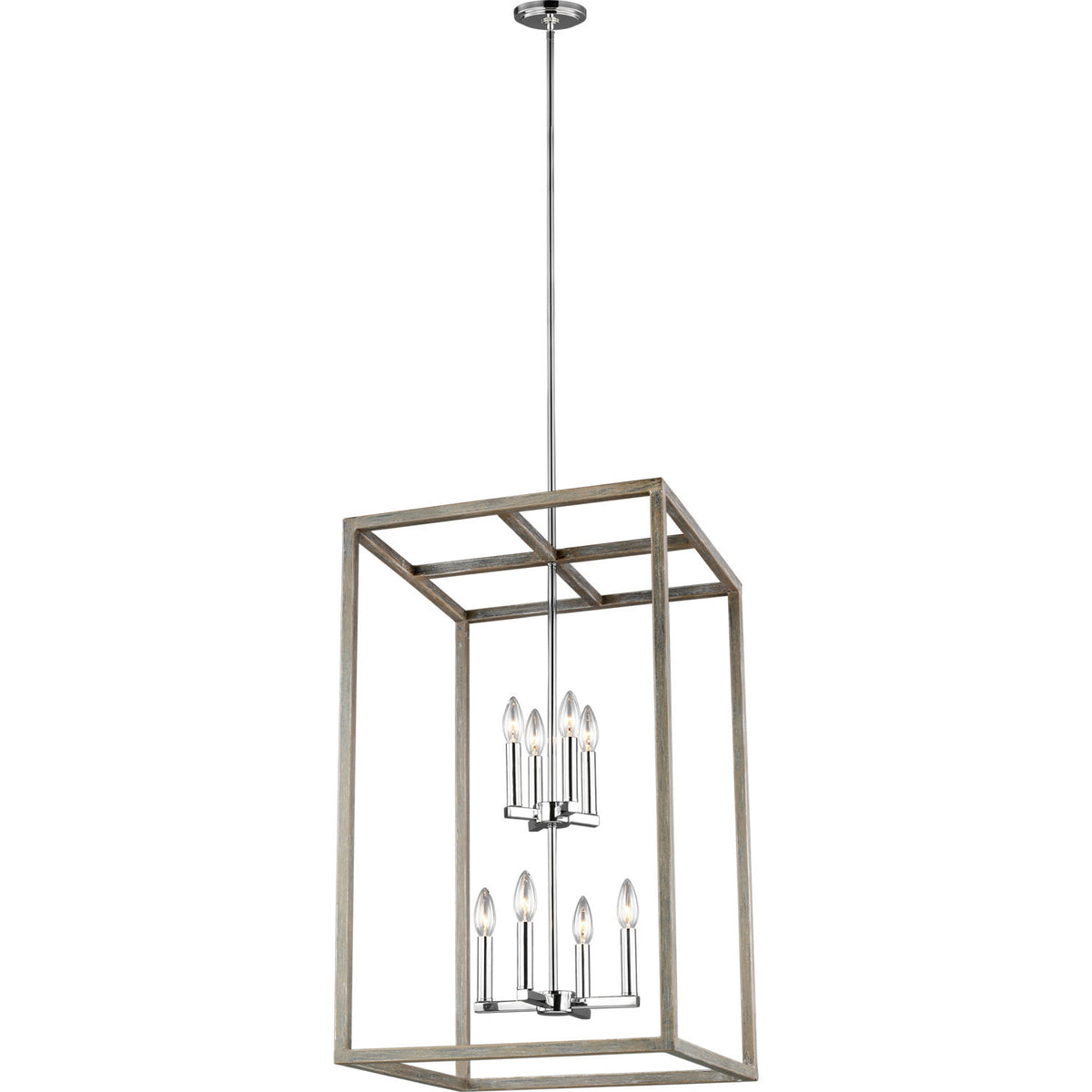 Generation Lighting 5134508-872 Moffet Street Eight Light Large Lantern