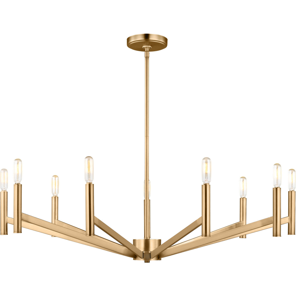 Visual Comfort Studio Collection 3124309-848 Vector Nine Light Chandelier
