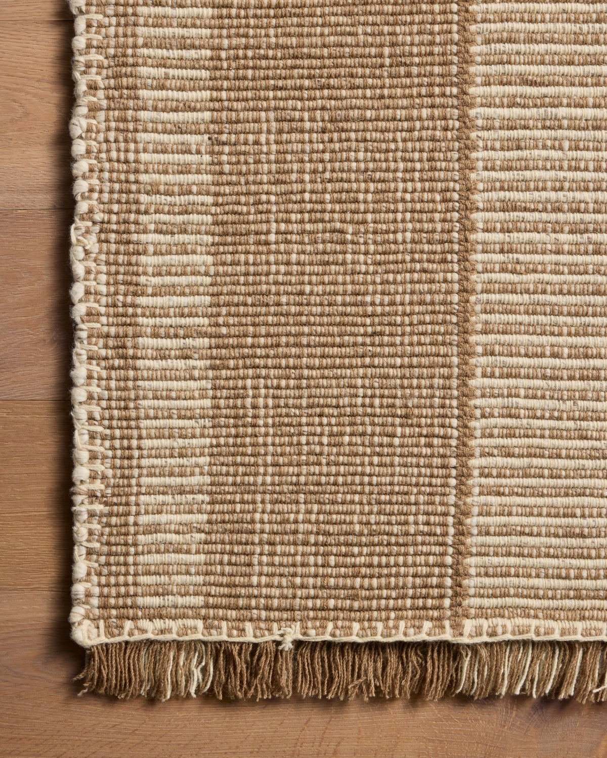 Loloi Rugs SIGRSIG-01BRIV Sigrid SIG-01 Brown / Ivory Area Rug in Brown / Ivory