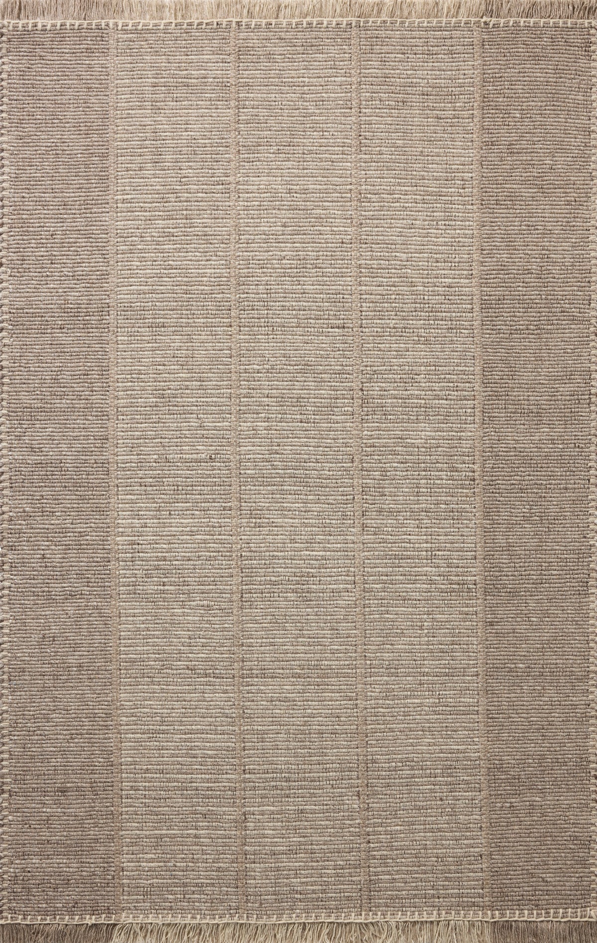 Loloi Rugs SIGRSIG-02ASIV Sigrid SIG-02 Ash / Ivory Area Rug in Ash / Ivory