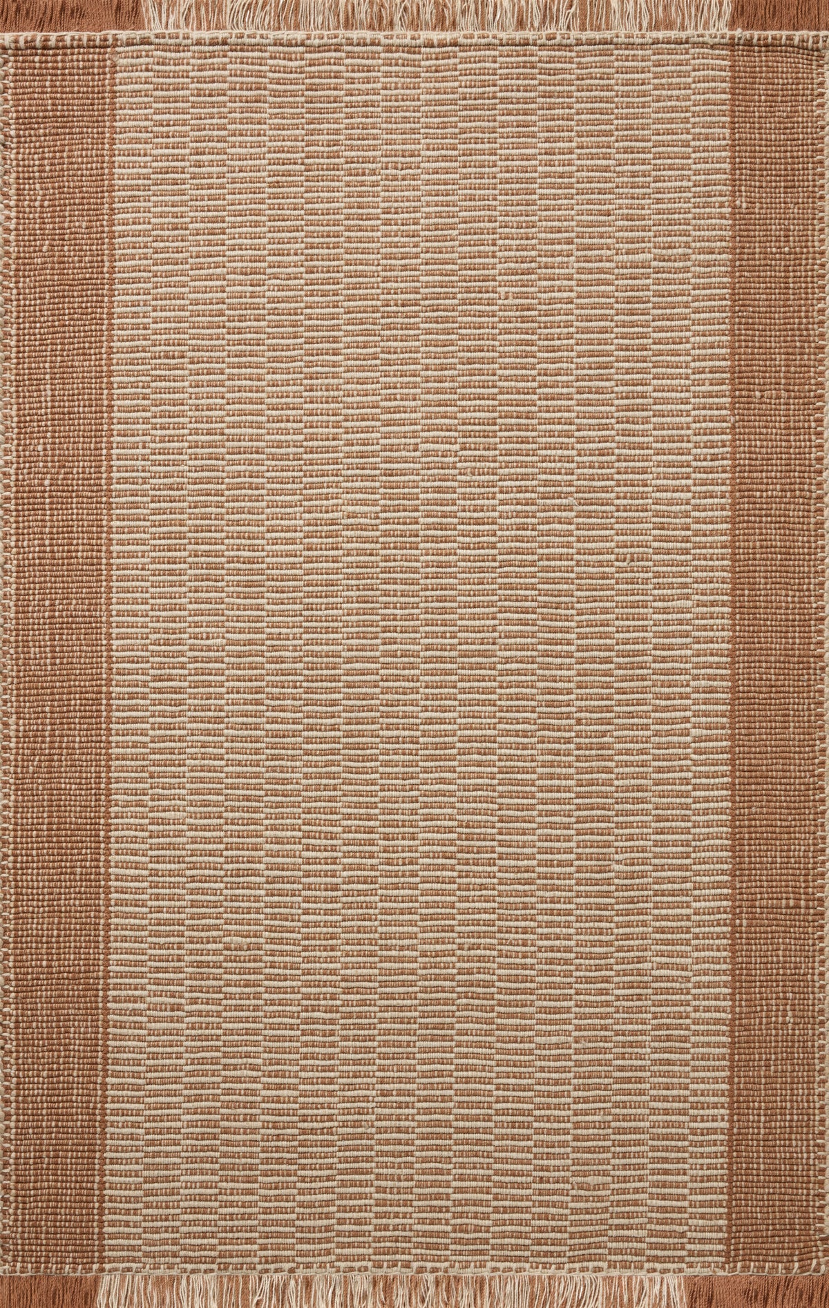 Loloi Rugs SIGRSIG-04CMIV Sigrid SIG-04 Cinnamon / Ivory Area Rug in Cinnamon / Ivory