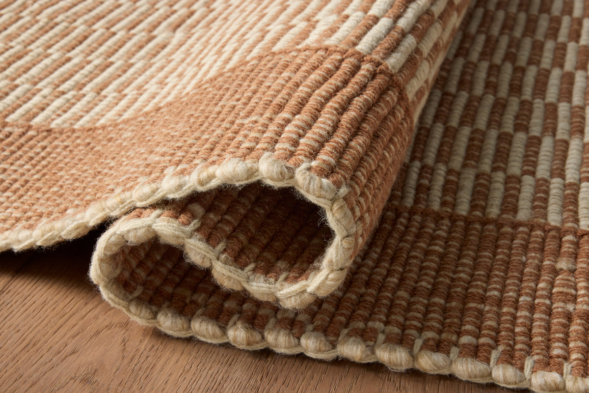 Loloi Rugs SIGRSIG-04CMIV Sigrid SIG-04 Cinnamon / Ivory Area Rug in Cinnamon / Ivory