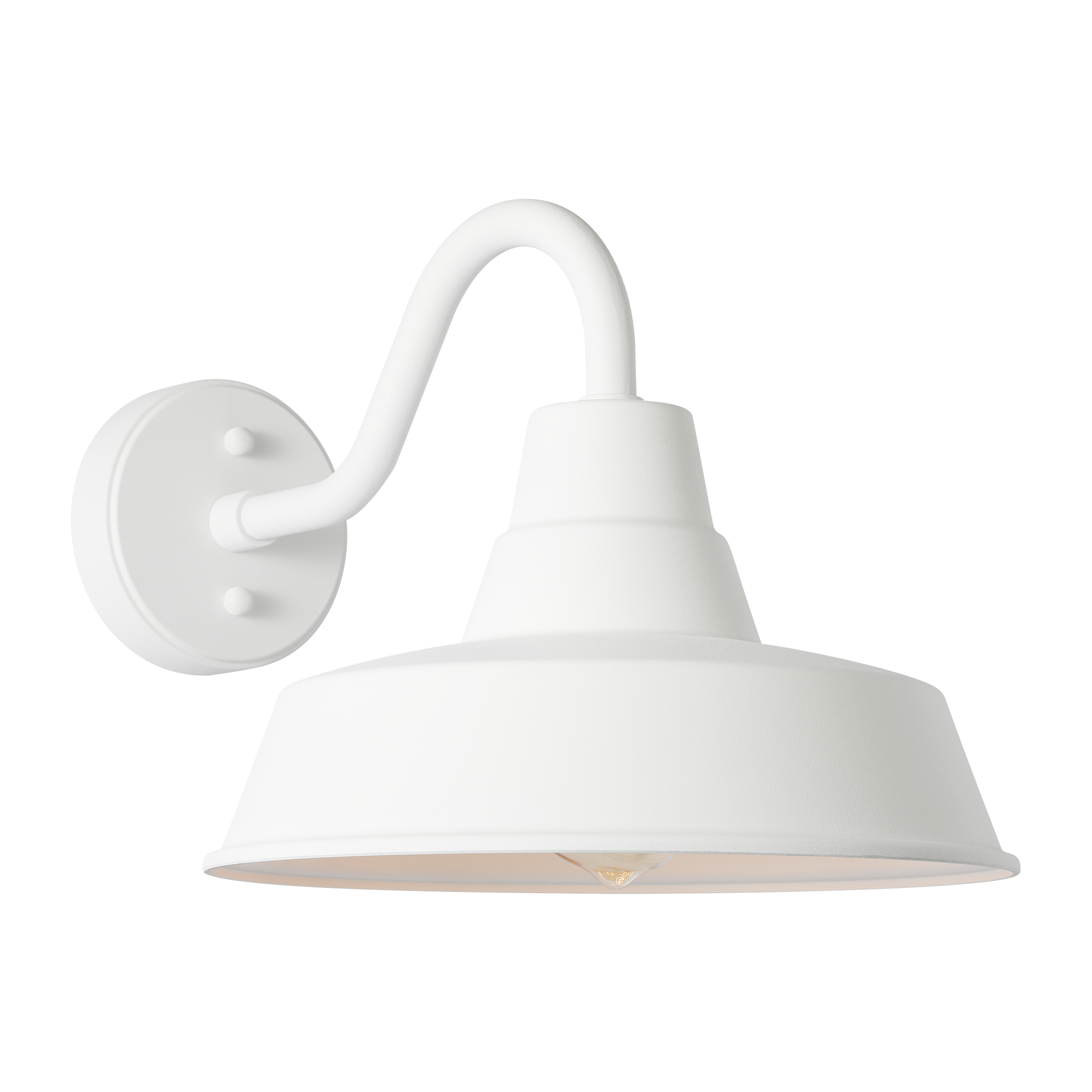 Visual Comfort Studio Collection SLO1191OTW Barn Light Wall Lantern - SLO in Outdoor Textured White