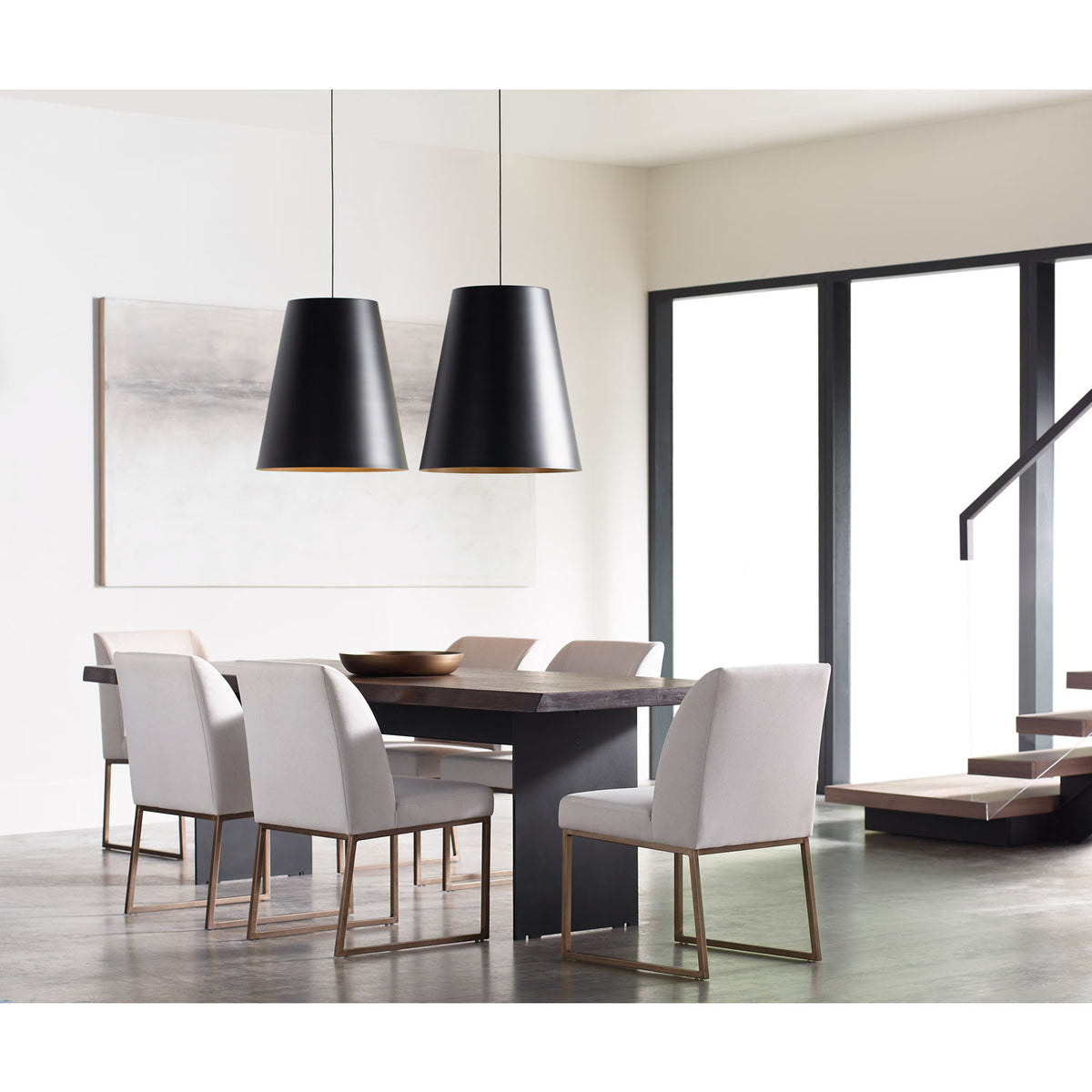 Visual Comfort Modern Collection 700TDGUNPBG Gunnar Pendant