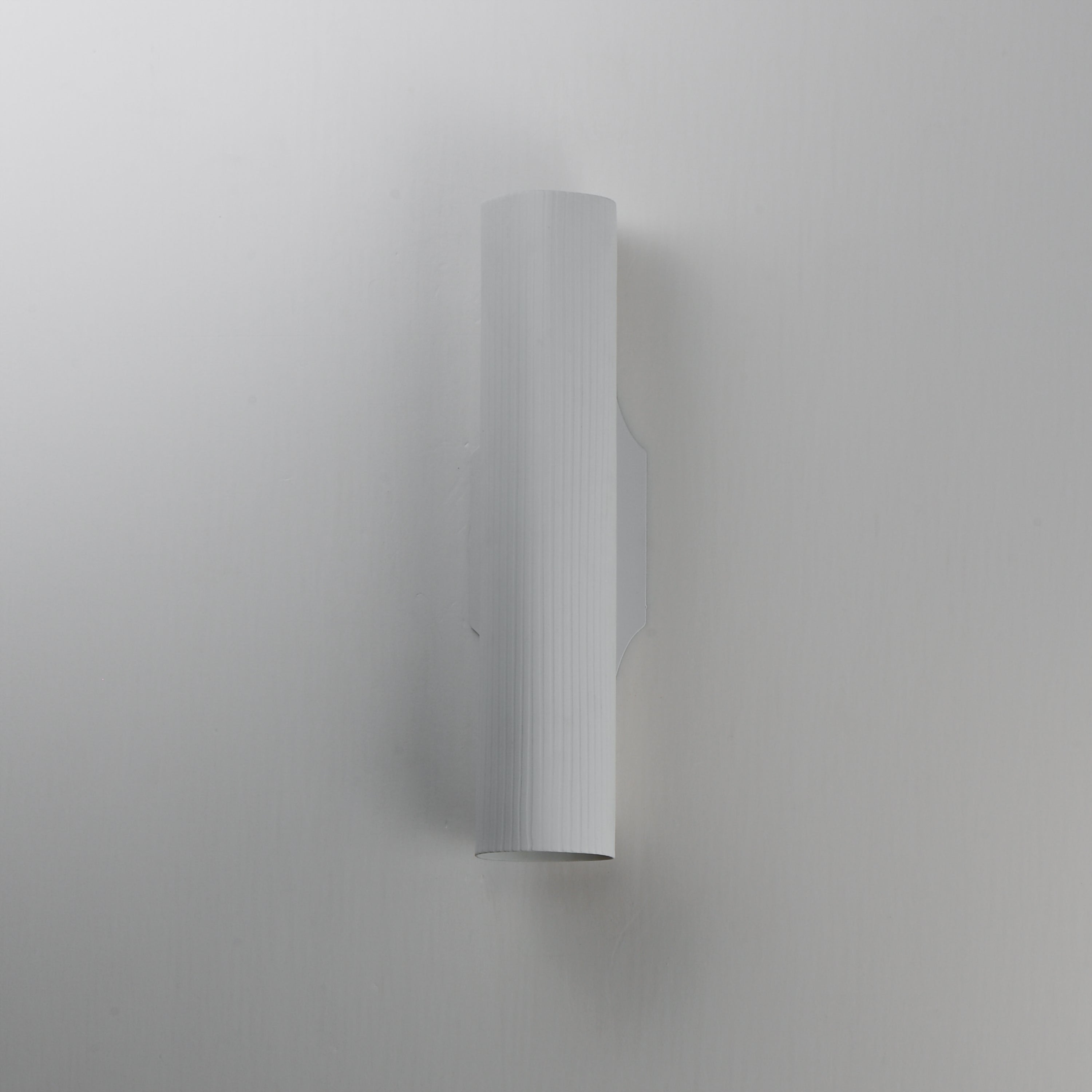 Studio M Lighting SM300300PLSWT Tropo Wall Sconce in White, three-quarter angle view