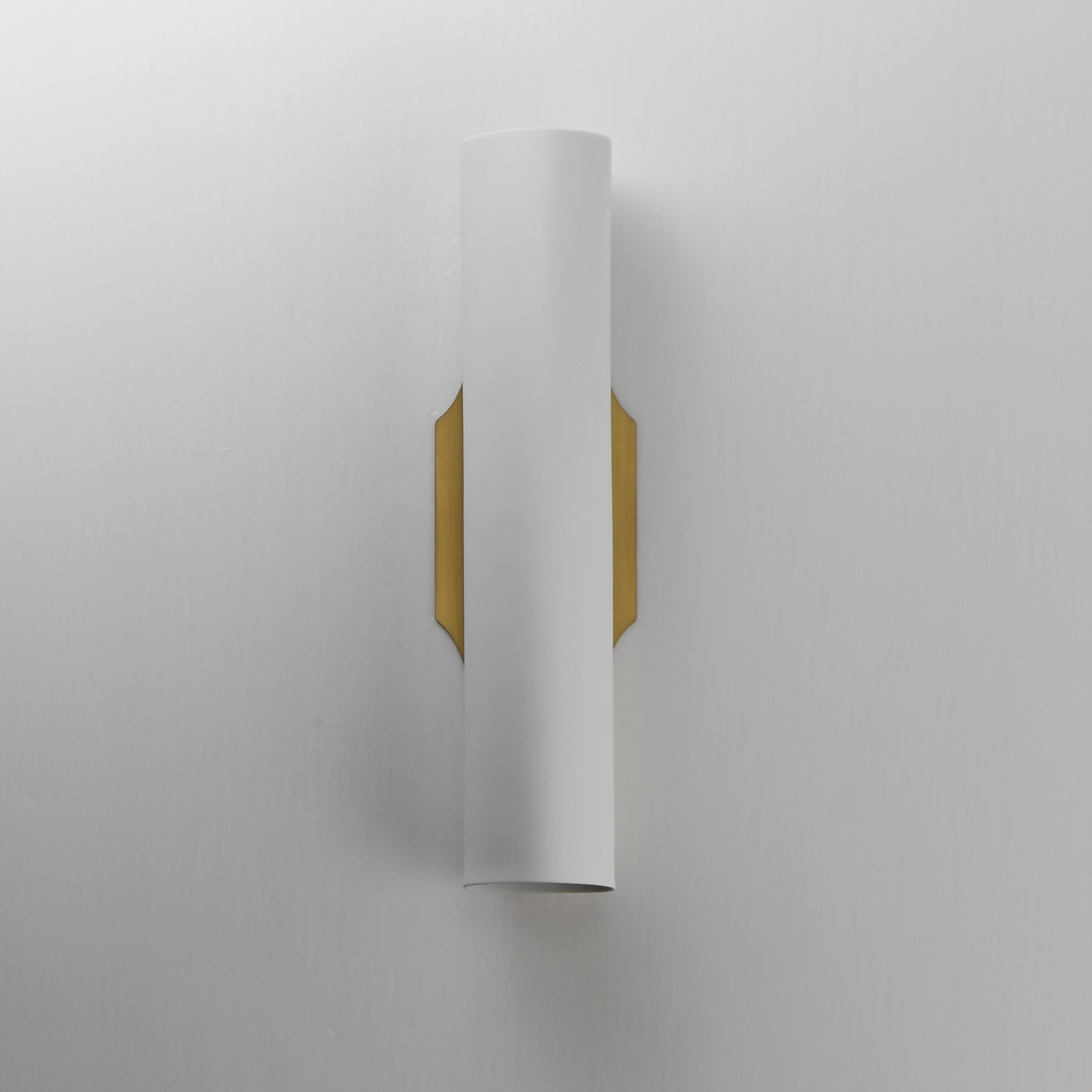 Studio M Lighting SM300300WTVB Tropo Wall Sconce in Vintage Brass, side profile view
