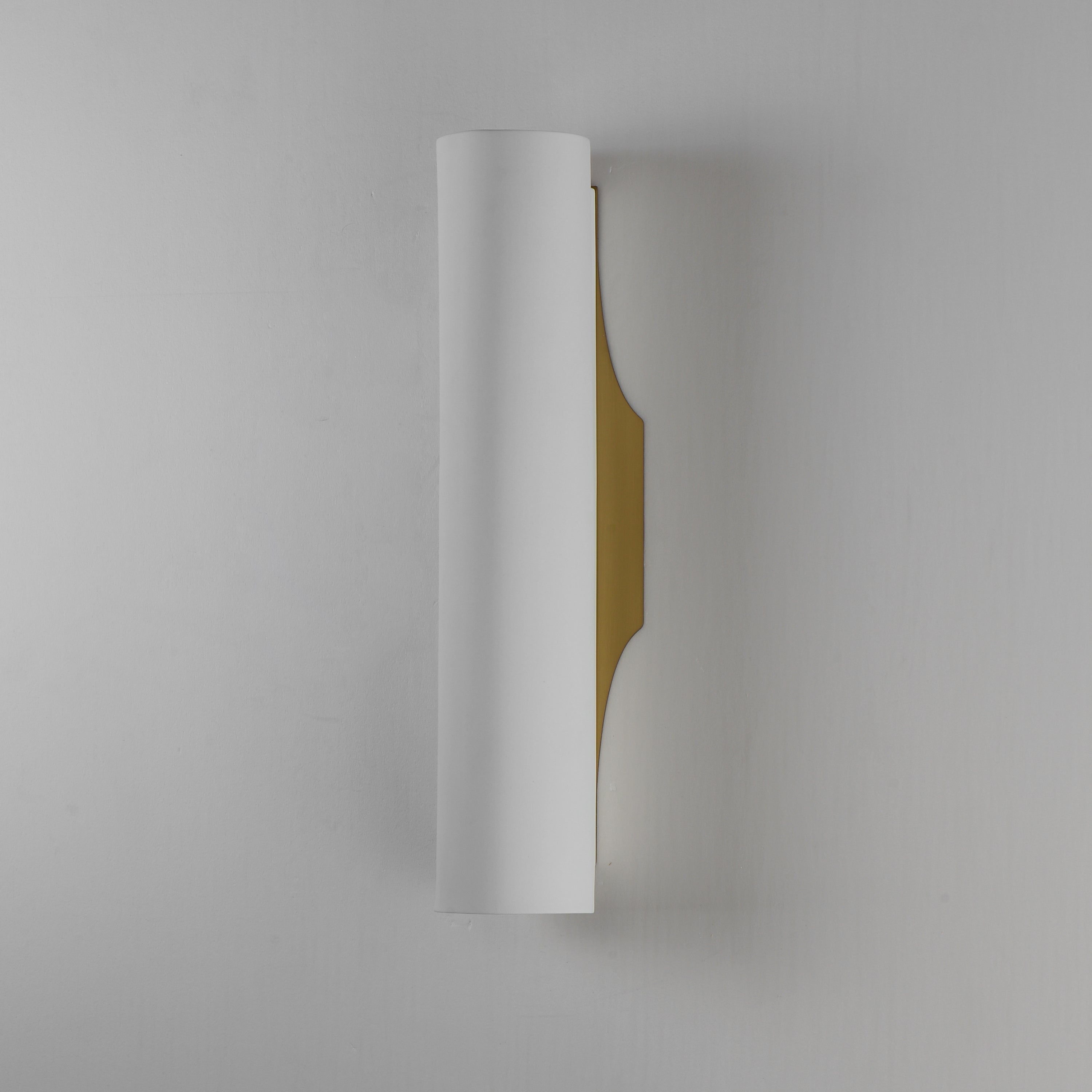 Studio M Lighting SM300300WTVB Tropo Wall Sconce in Vintage Brass, installed lifestyle view