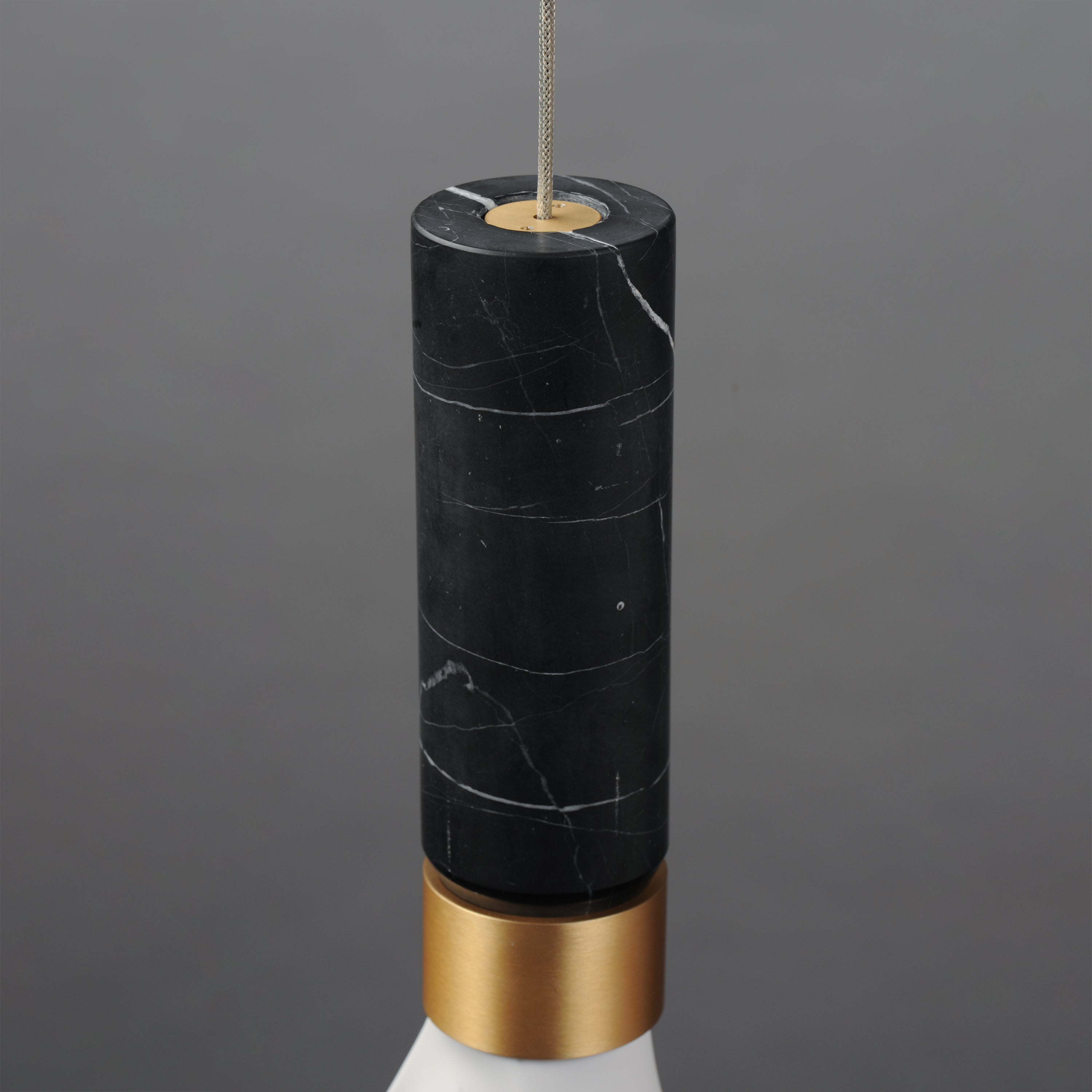 Studio M Lighting - SM30141WTBKMNAB - Burgeon Pendant - Burgeon - Natural Aged Brass