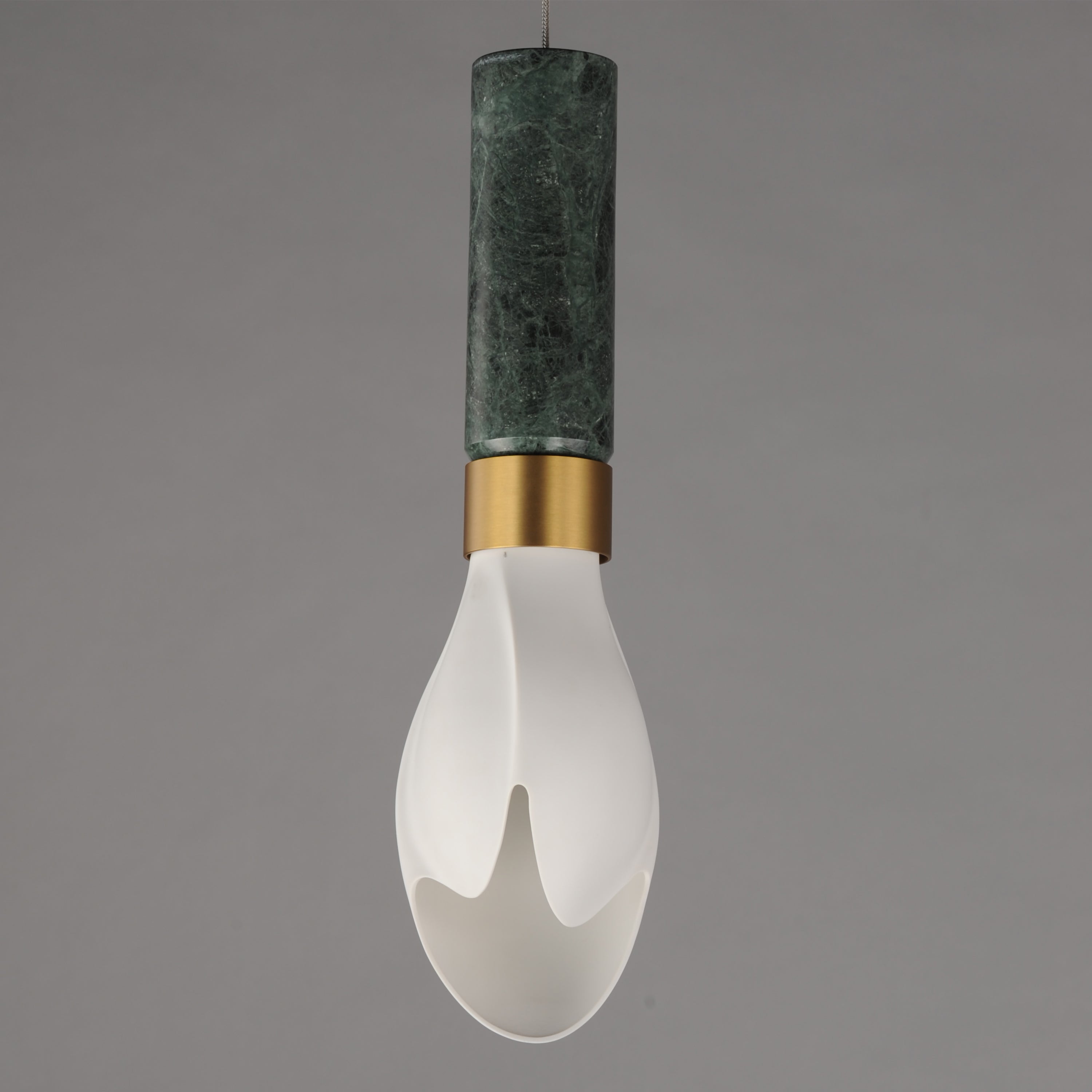 Studio M Lighting - SM30141WTVAMNAB - Burgeon Pendant - Burgeon - Natural Aged Brass