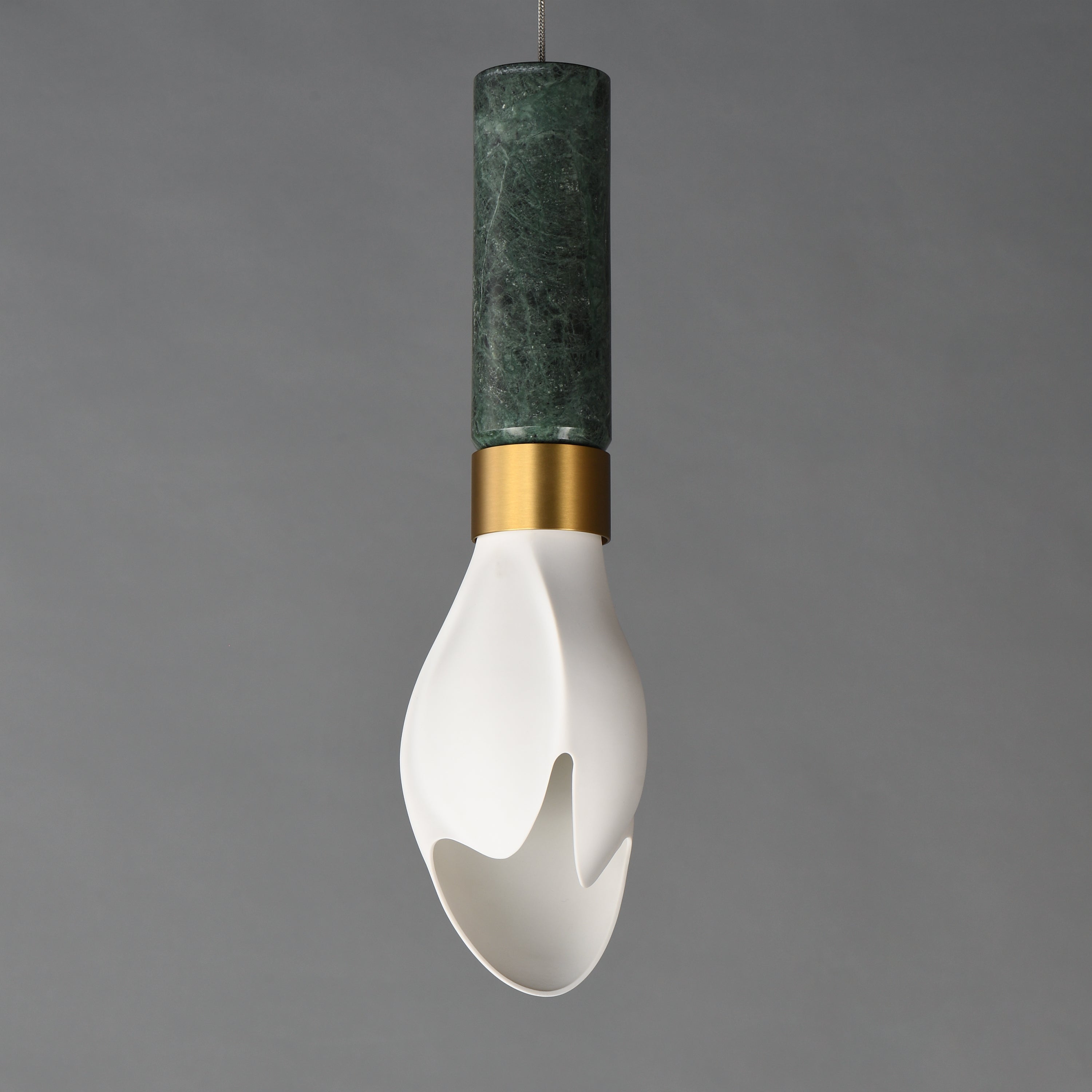 Studio M Lighting - SM30141WTVAMNAB - Burgeon Pendant - Burgeon - Natural Aged Brass
