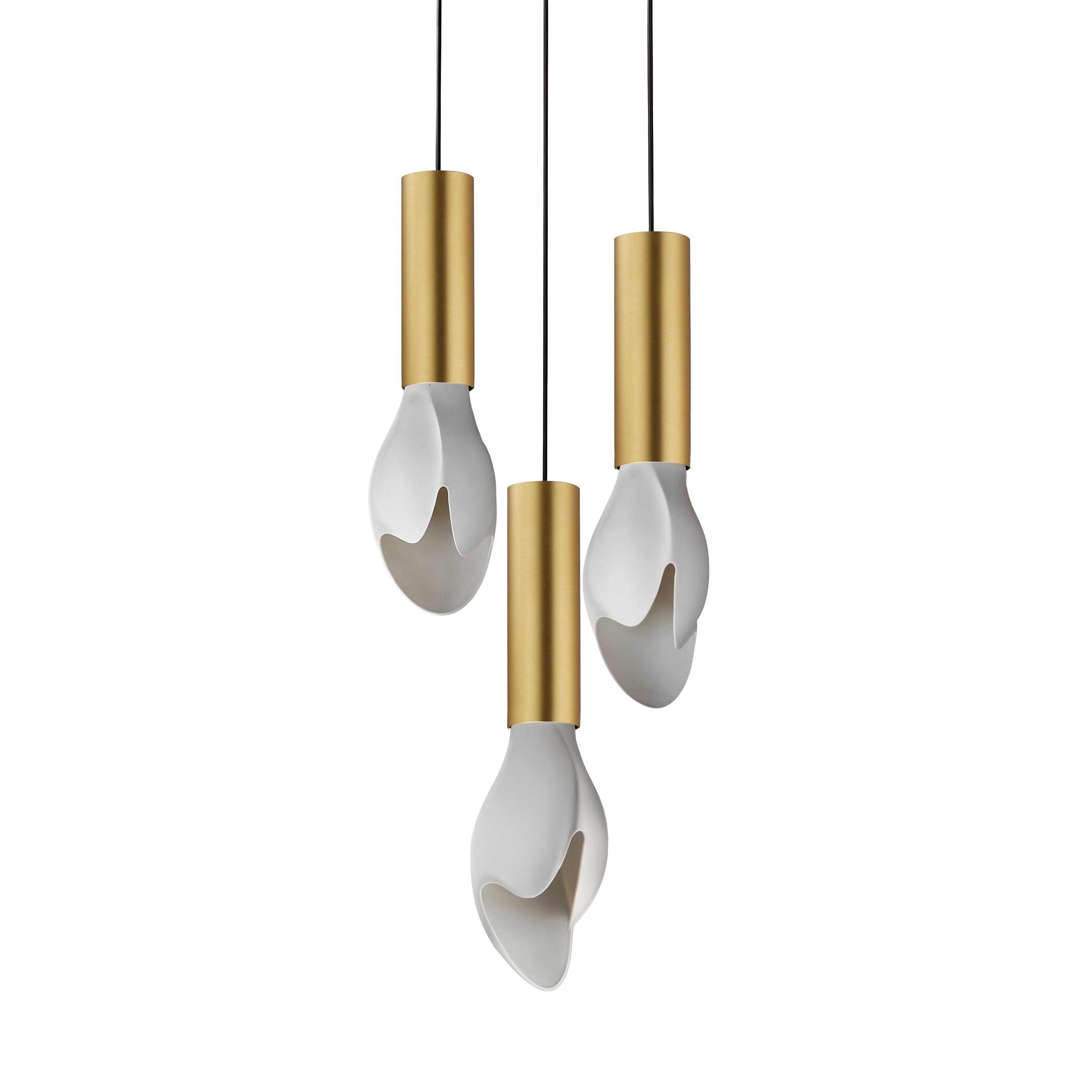 Studio M Lighting - SM30143WTNAB - Burgeon Pendant - Burgeon - Natural Aged Brass