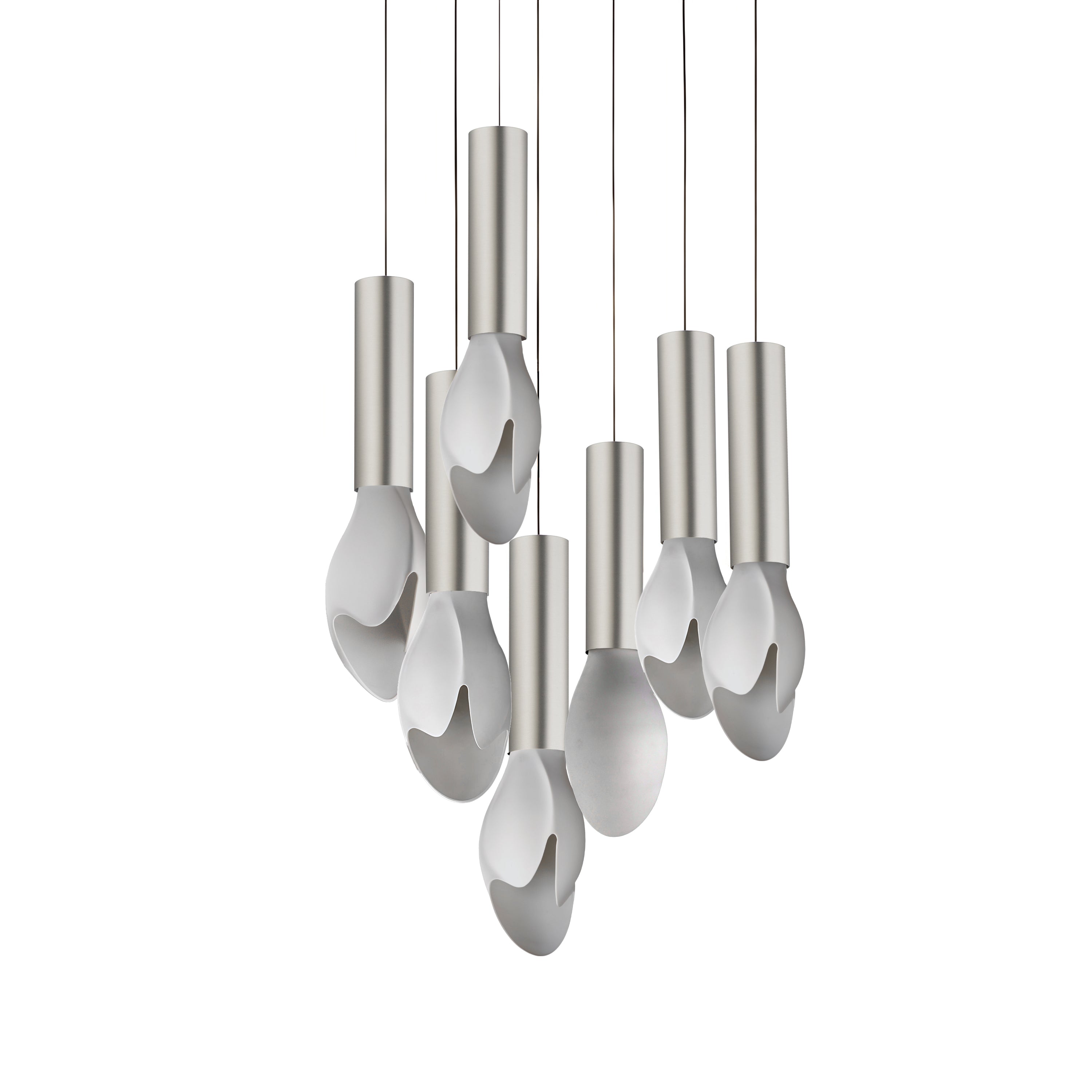 Studio M Lighting - SM30147WTSN - Burgeon Pendant - Burgeon - Satin Nickel