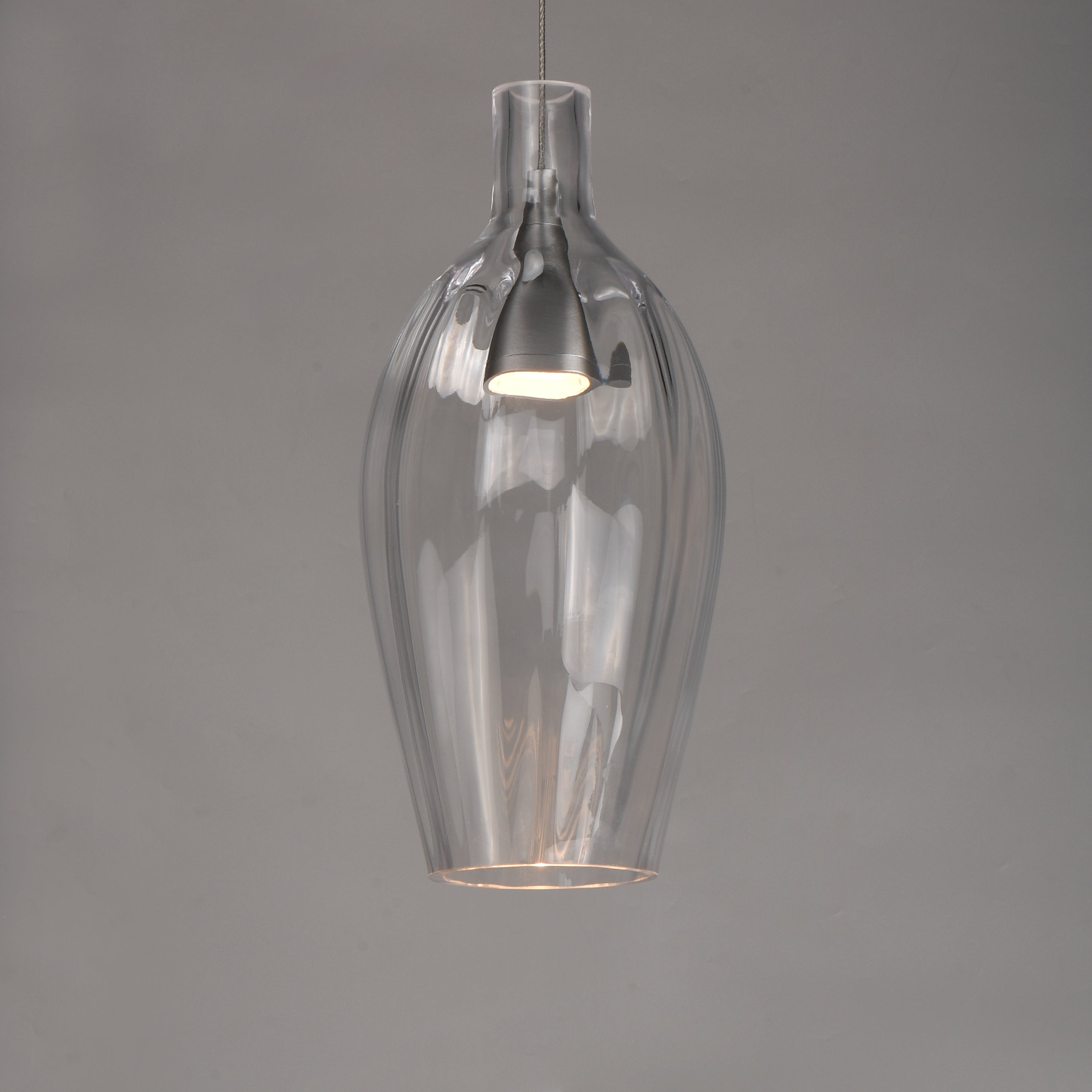 Studio M Lighting - SM49312CL - Ray Dance Pendant - Ray Dance - Brushed Aluminum