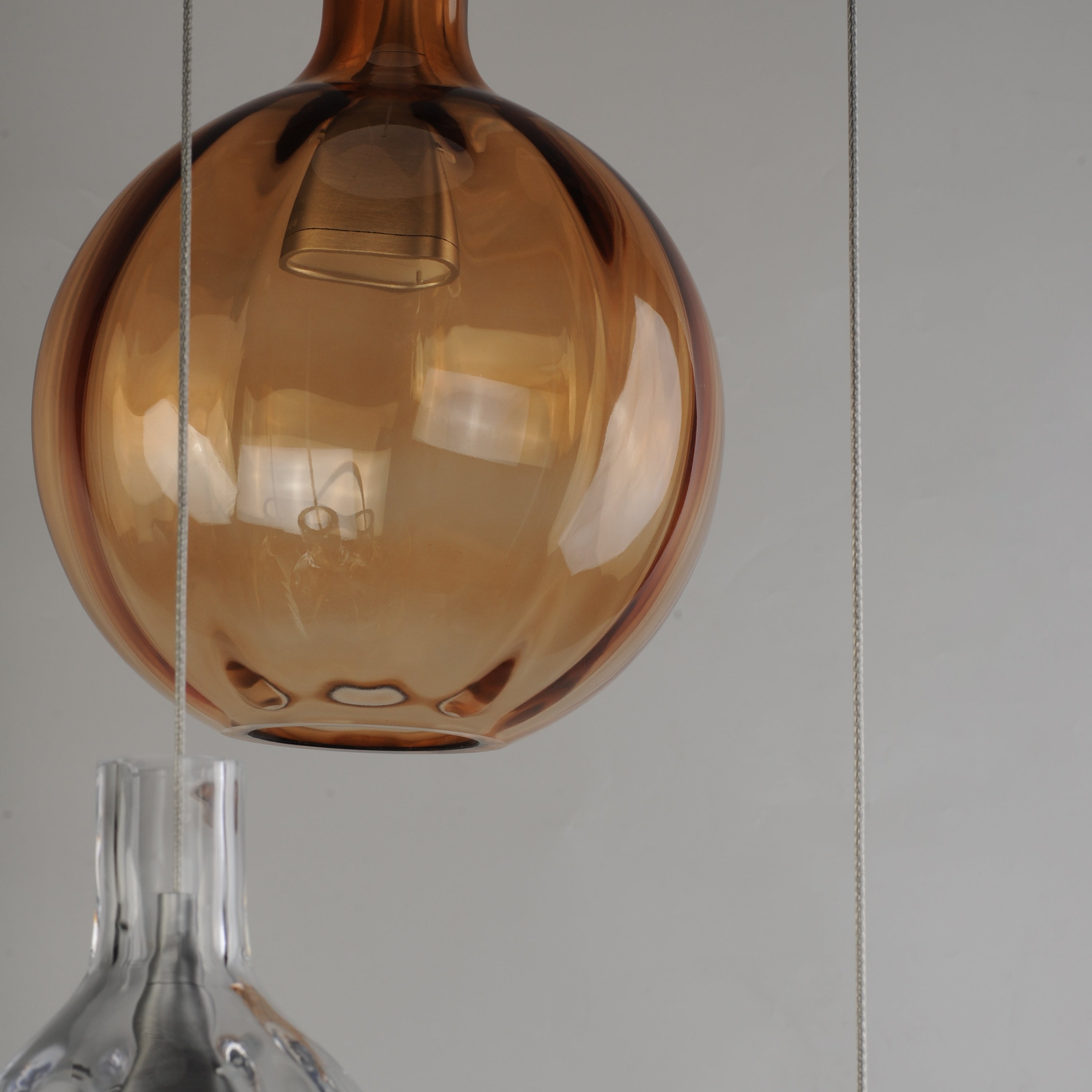 Studio M Lighting - SM49314EMSK - Ray Dance Pendant - Ray Dance - Brushed Aluminum