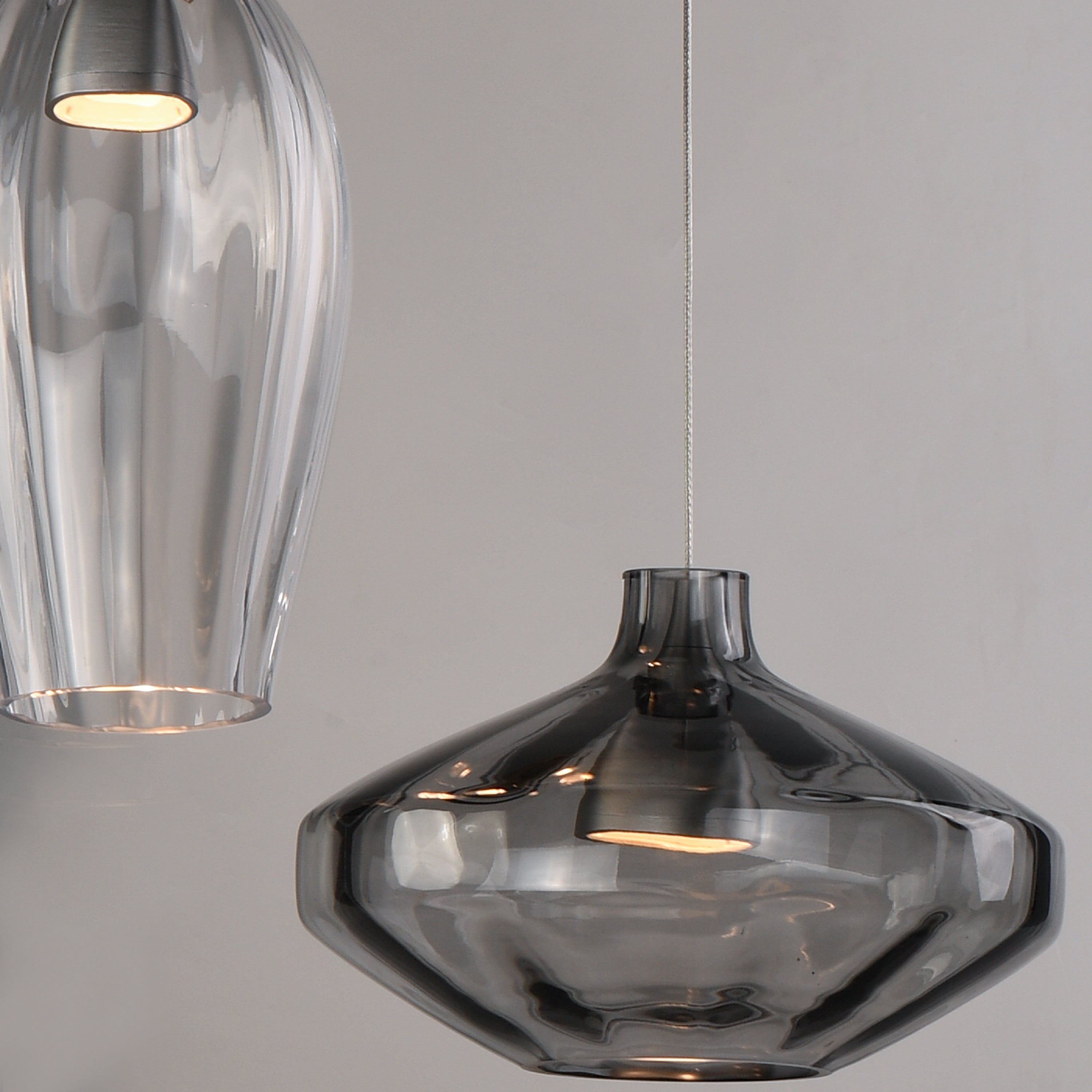 Studio M Lighting - SM49314EMSK - Ray Dance Pendant - Ray Dance - Brushed Aluminum