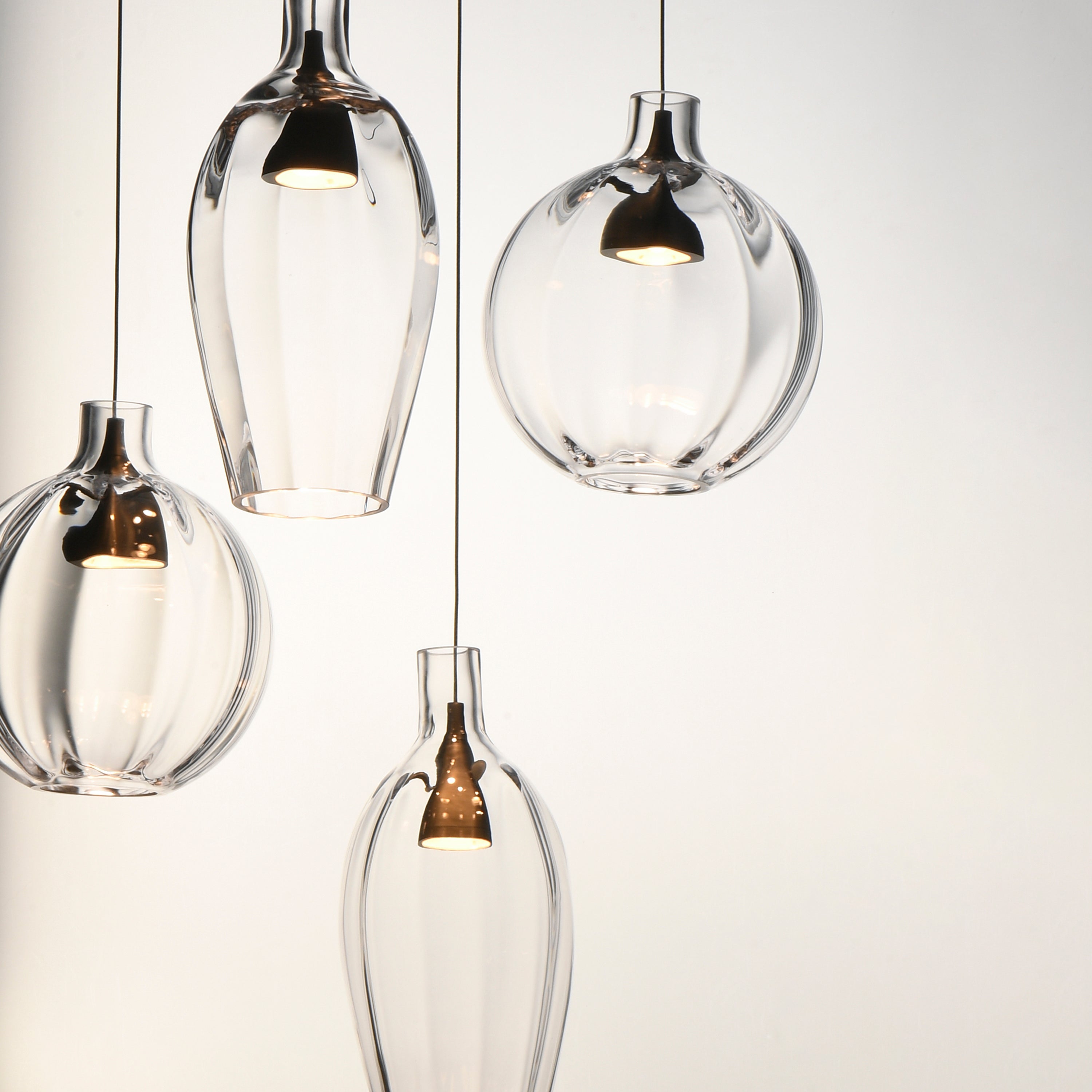 Studio M Lighting - SM49315CL - Ray Dance Pendant - Ray Dance - Brushed Aluminum