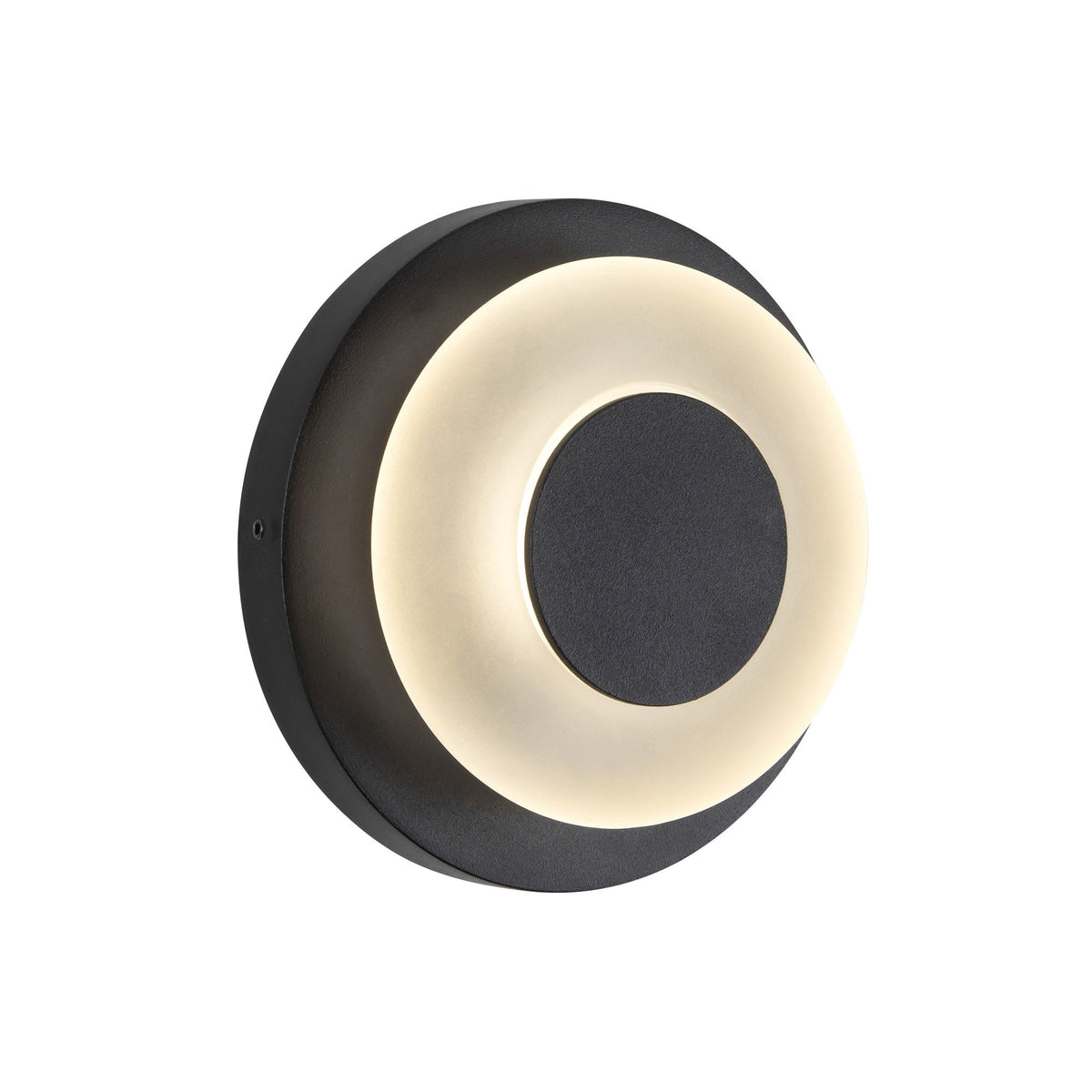 Applique murale extérieure à DEL Stephord de Kuzco Lighting EW97204-BK/FR, couleur noire