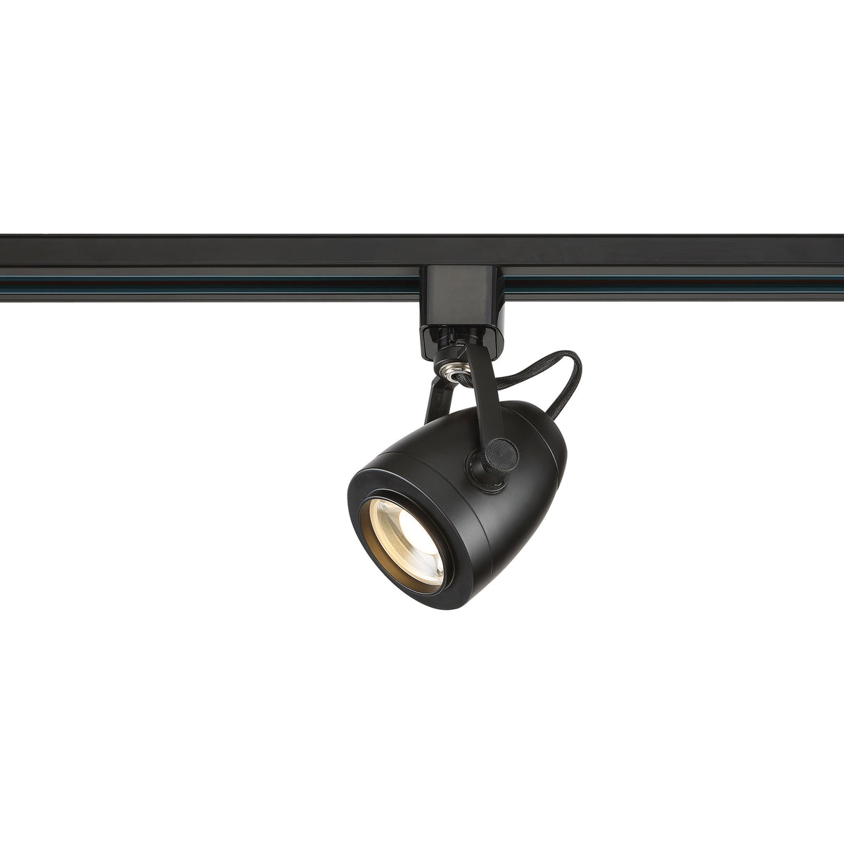 Tête de rail à pincement LED Satco TH412 noire