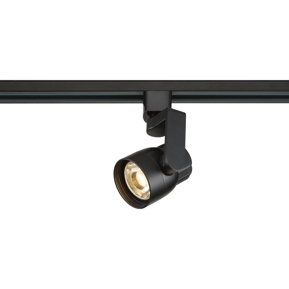 Projecteur sur rail à bras orientable Satco TH424 LED noir