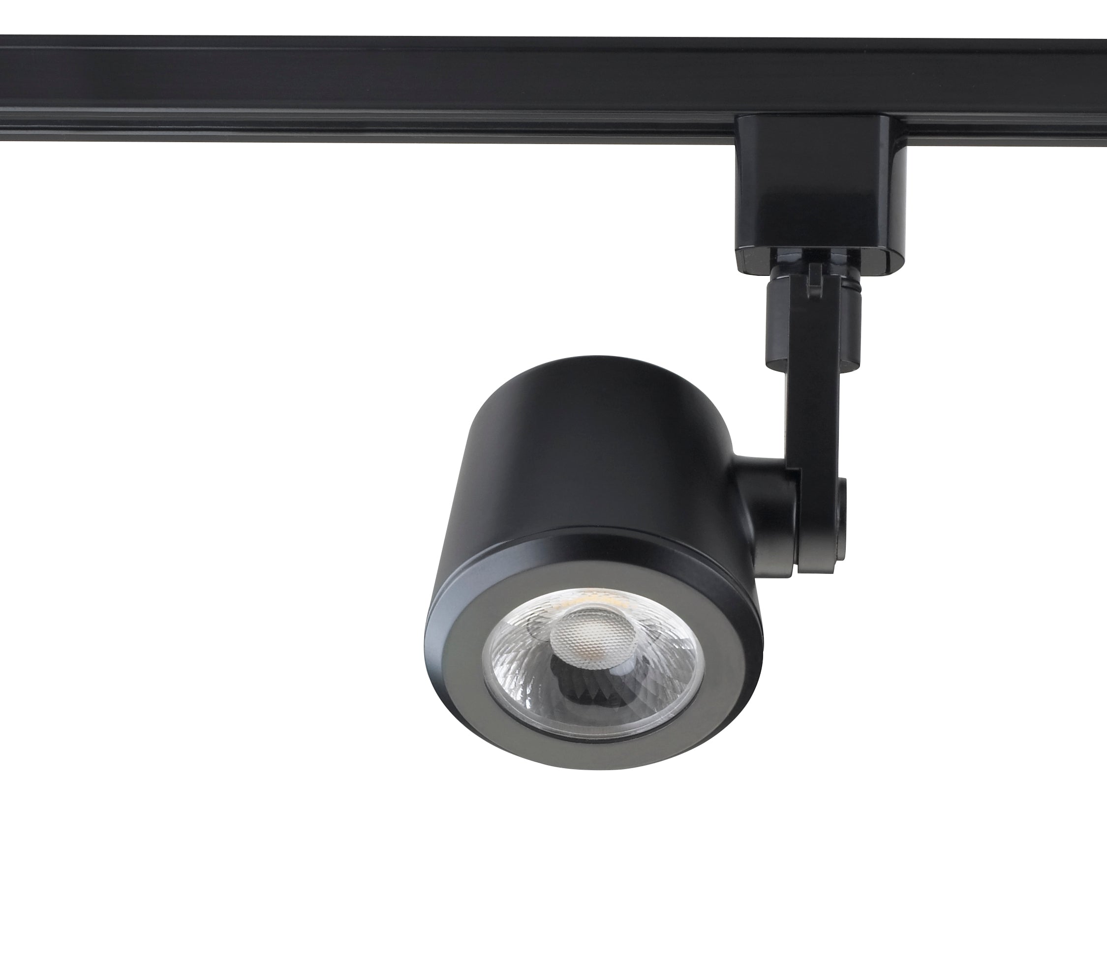 Satco TH452 LED Taper Back Track Head in Black