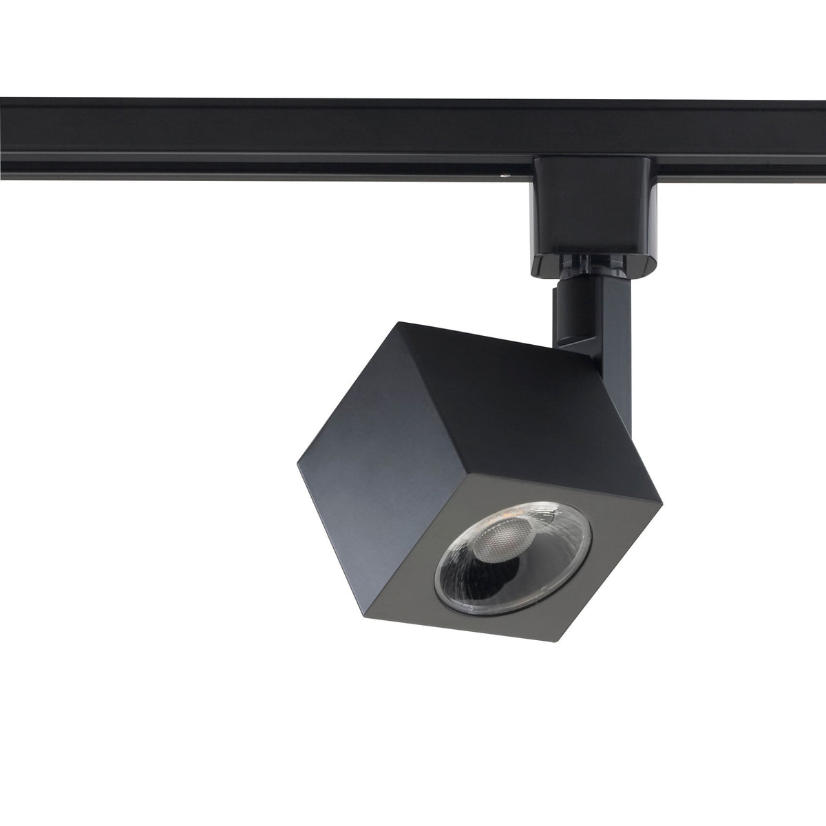 Satco TH464 LED Square Track Head in Black