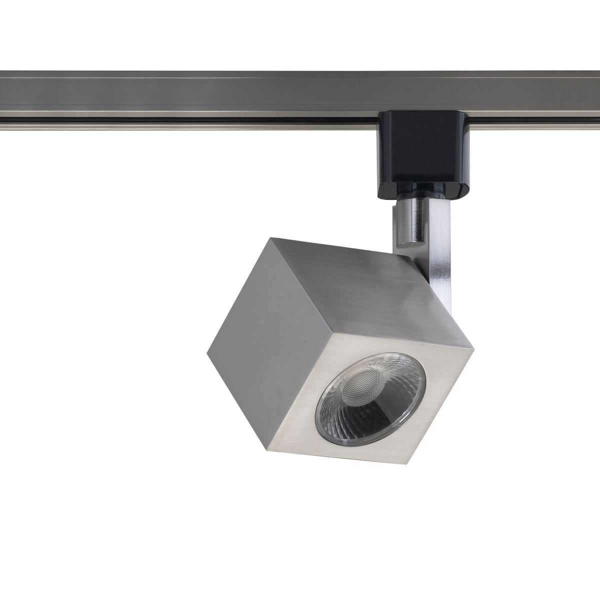 Satco TH467 LED Square Track Head in Brushed Nickel