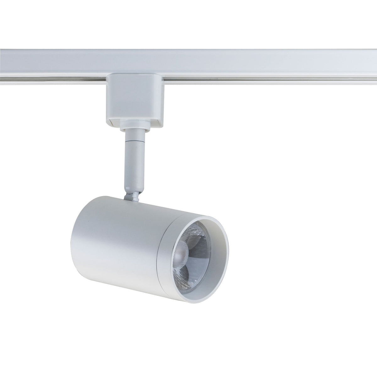 Satco TH473 LED Small Cylinder Track Head in White