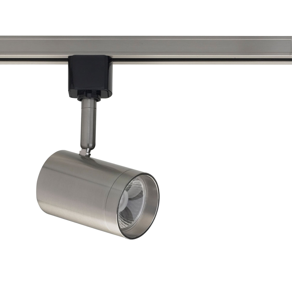 Satco TH475 LED Small Cylinder Track Head in Brushed Nickel