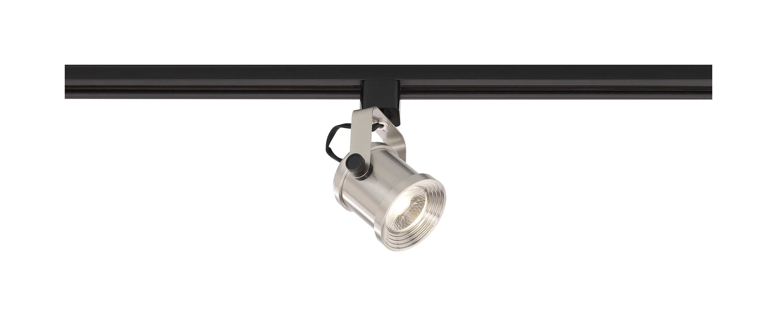 Satco TH493 LED Forged Track Head in Brushed Nickel