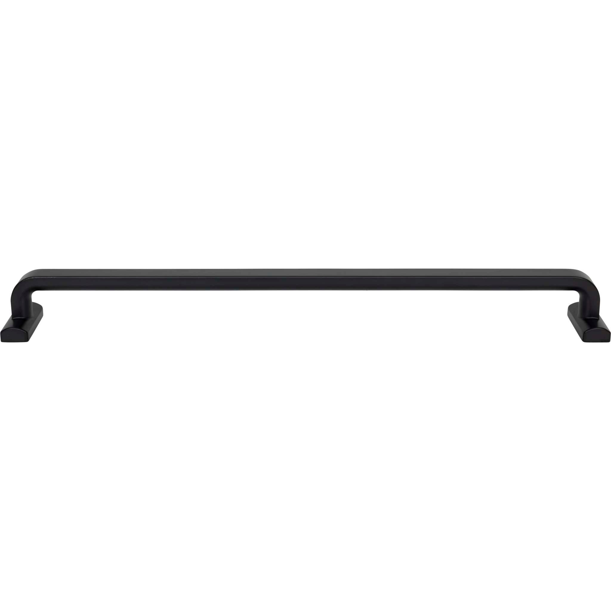 Top Knobs - TK3169BLK - Harrison Appliance Pull - Morris - Flat Black