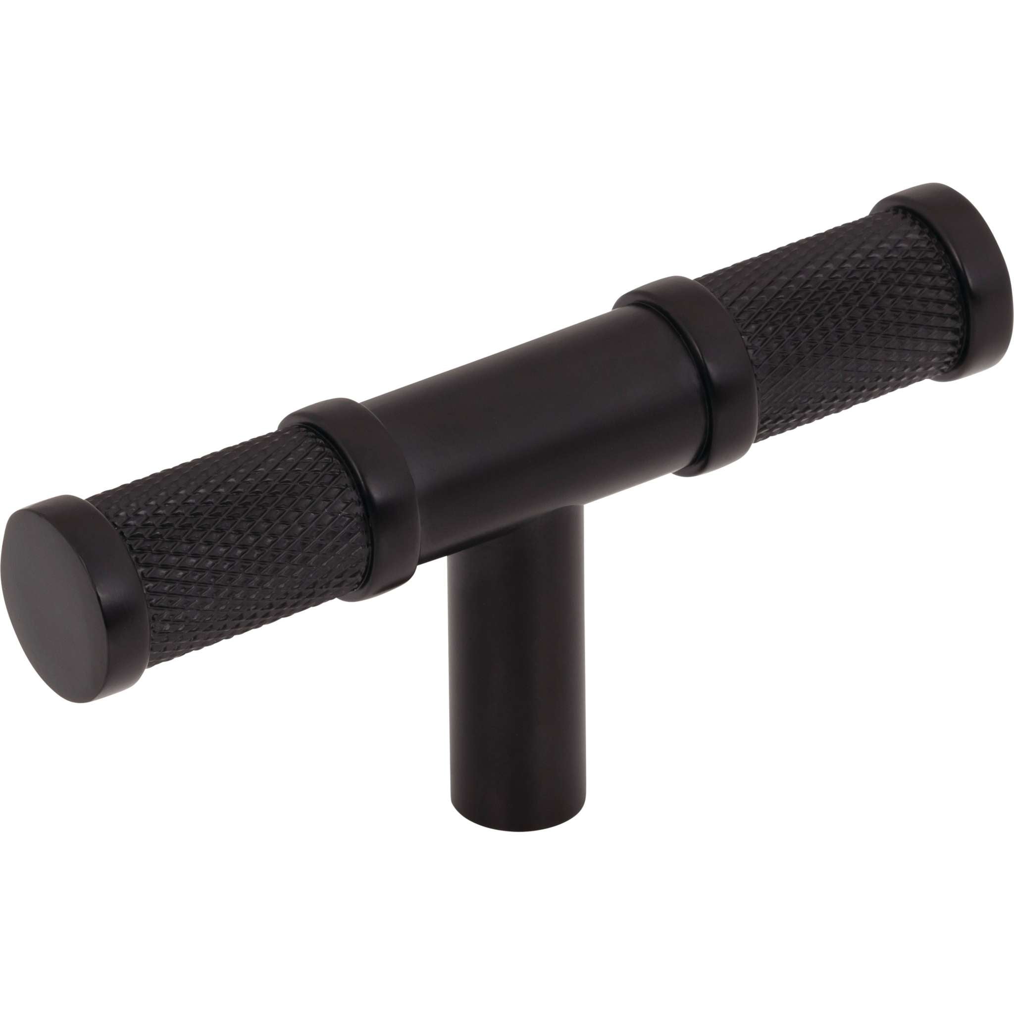 Top Knobs - TK3231BLK - Burnham T-Knob - Garrison - Flat Black