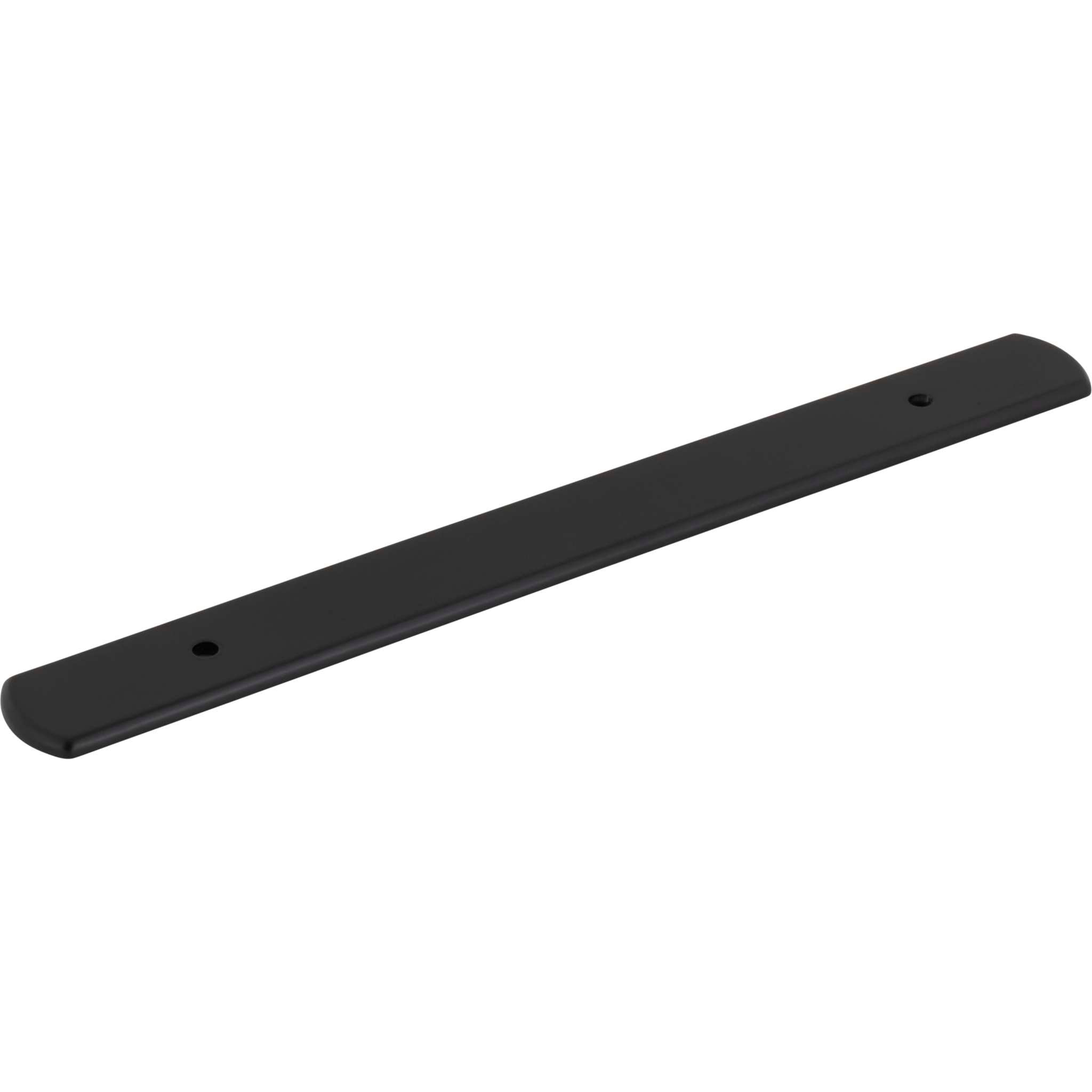 Top Knobs - TK3273BLK - Wescott Backplate - Garrison - Flat Black