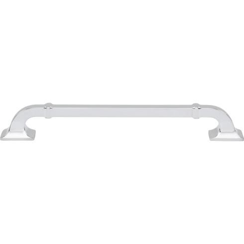Top Knobs TK3445PC Califon Pull in Polished Chrome