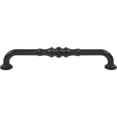 Top Knobs TK3438BLK Bayridge Appliance Pull in Flat Black