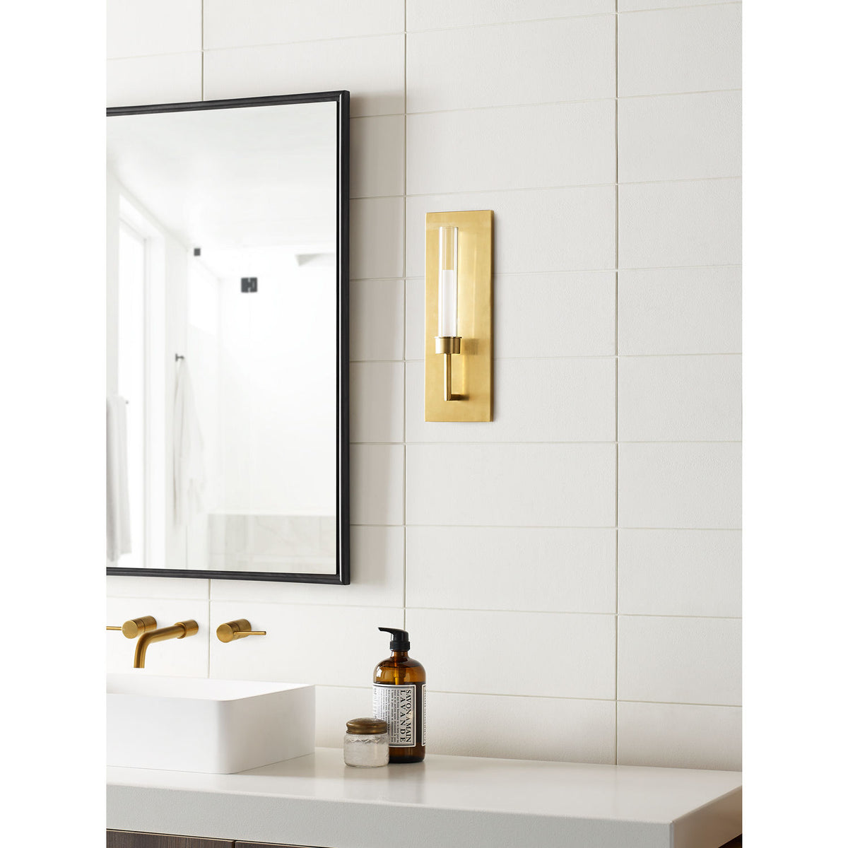 Visual Comfort Modern Collection 700WSLNG1NB-LED930 Linger Wall