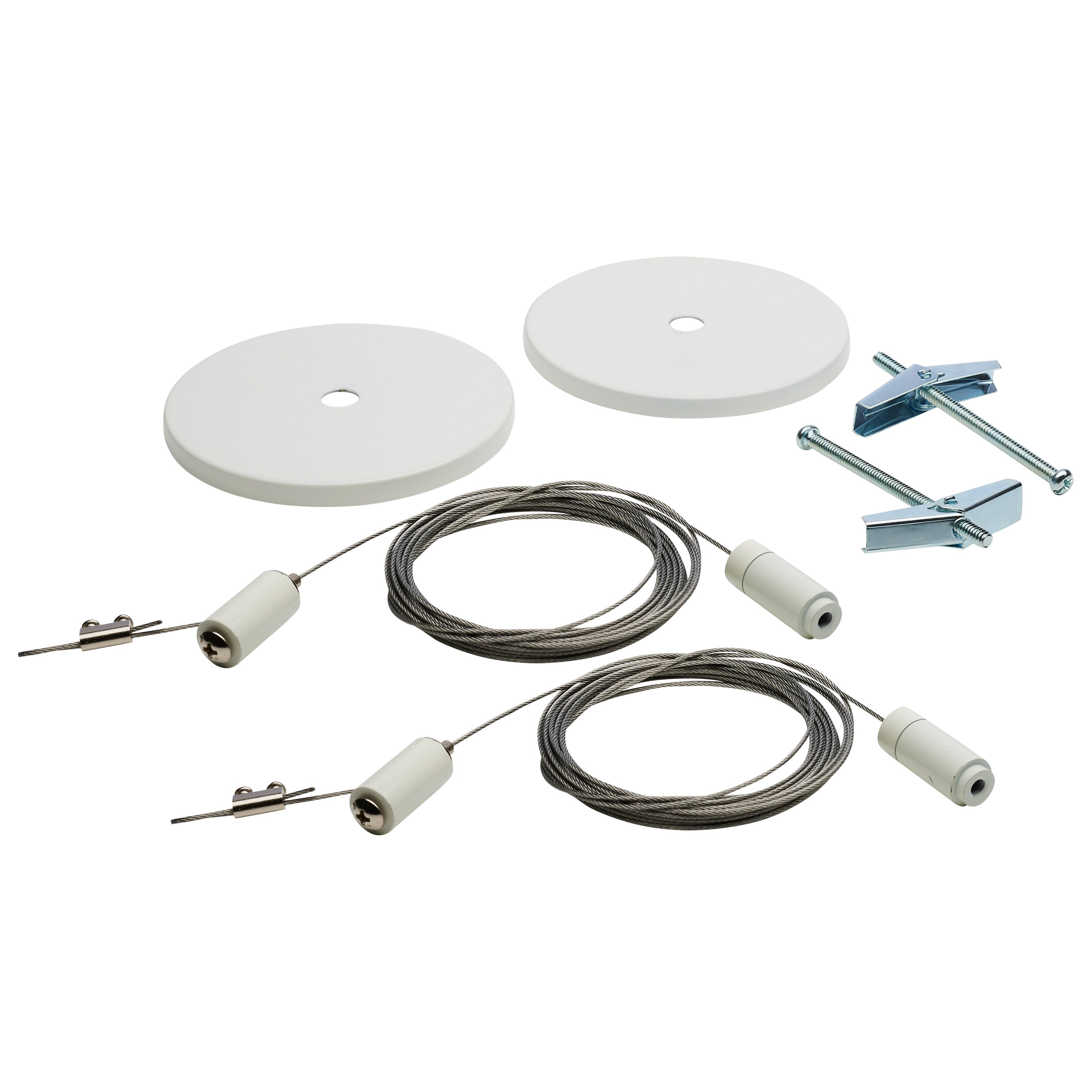 Satco TP240 Track Cable Suspension Kit in White