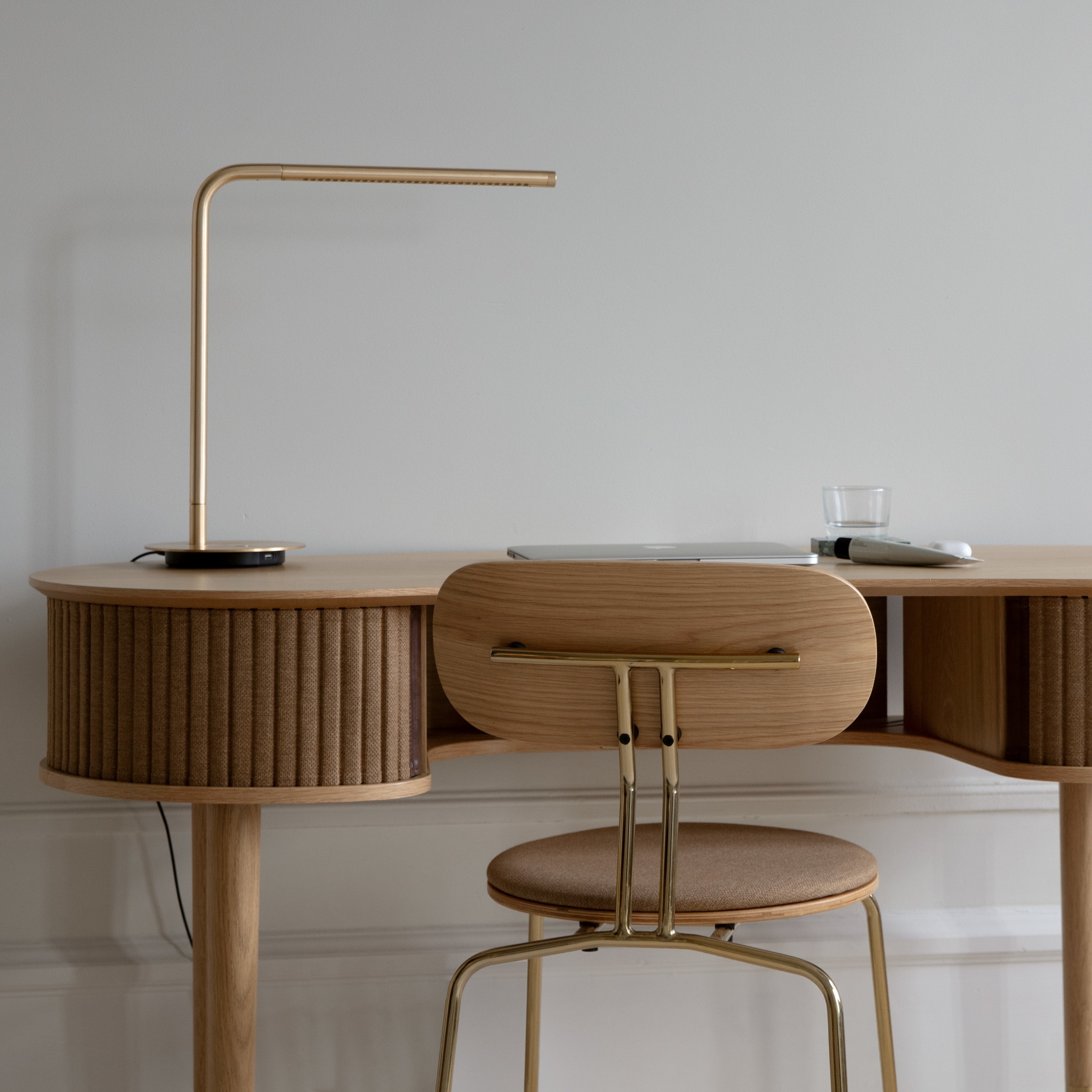 Umage Audacious Desk styled in a room setting