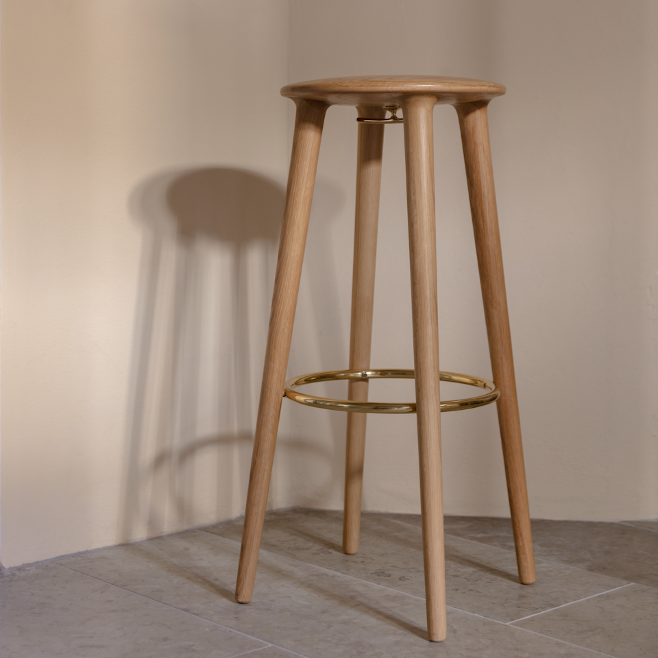 Umage The Socialite Bar Stool styled in a room setting