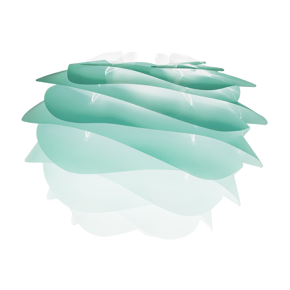 Image 2059_4106 Carmina Lampe de table Mini / Turquoise / Laiton brossé