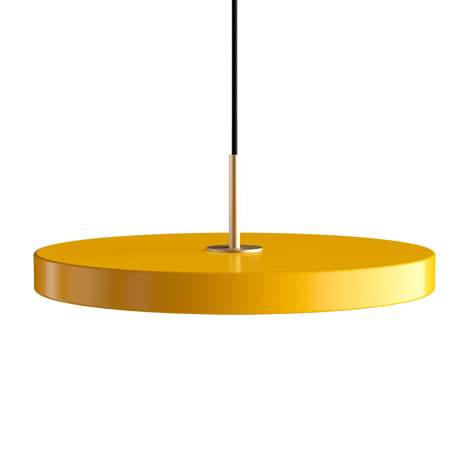 Umage 2181 Asteria LED Pendant in Saffron Yellow