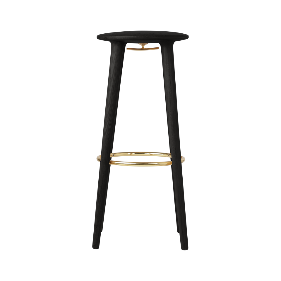 Umage 5120 The Socialite Bar Stool in Black Oak