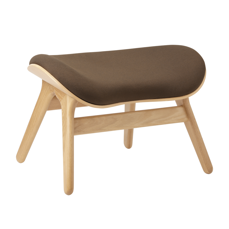 Umage 5573C703-10 A Conversation Piece Ottoman in Oak with Mocca