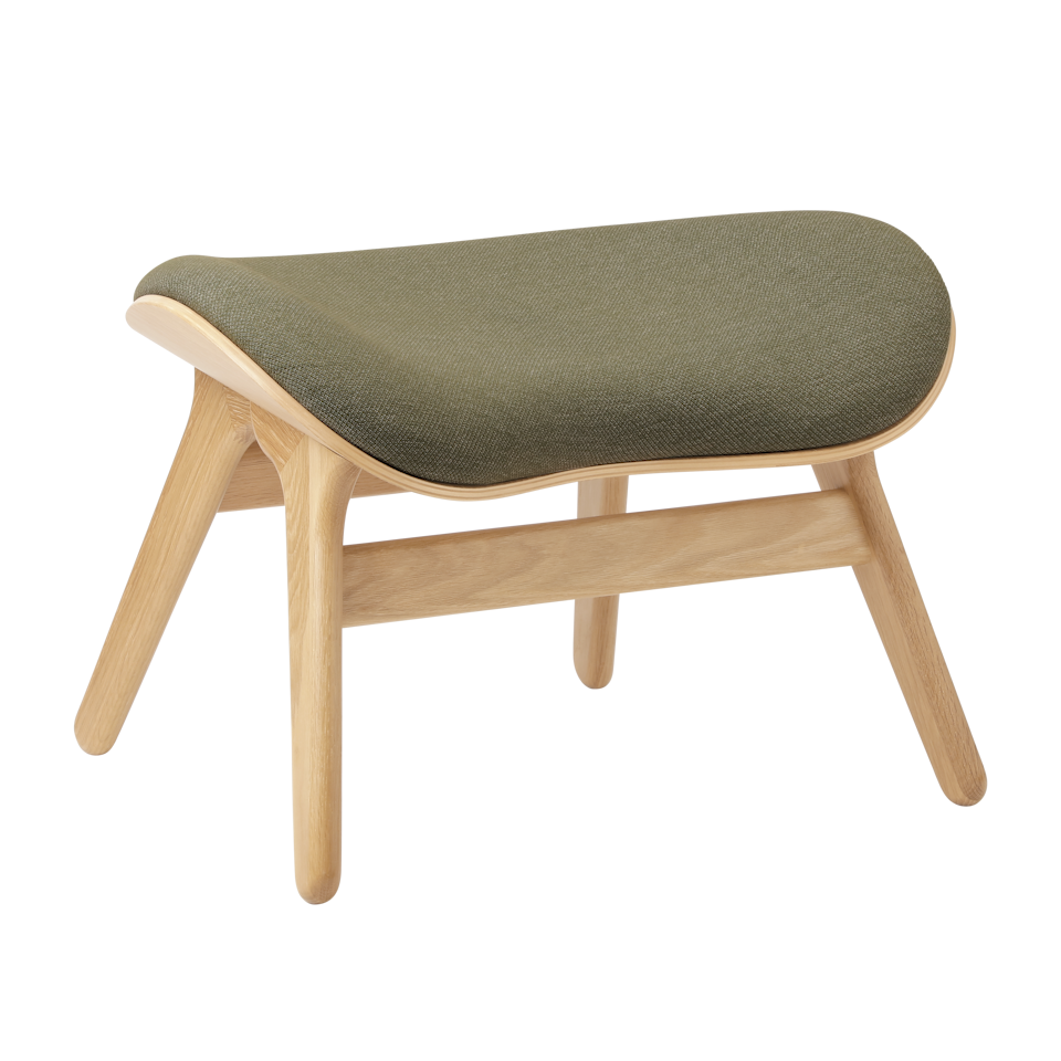 Umage 5573C703-12 A Conversation Piece Ottoman in Oak with Morning Meadows