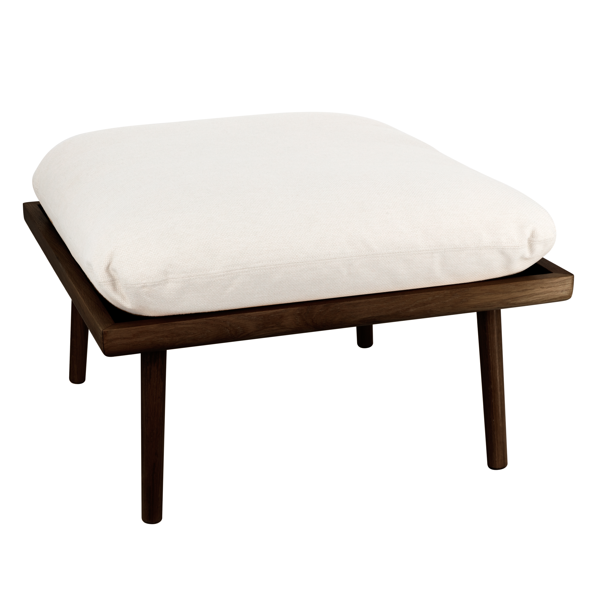 Umage 5752C720-02 Lounge Around Shuffle pouffe in Dark Oak / White Sands