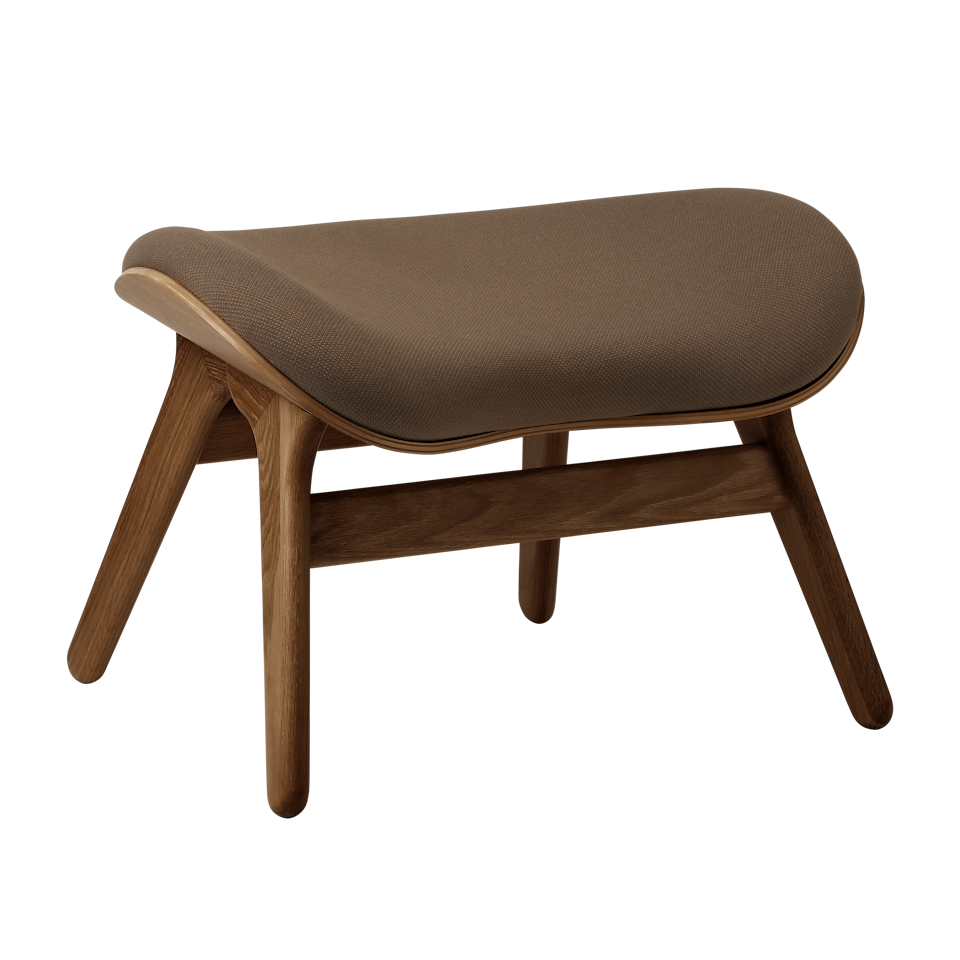 Umage 5873C703-10 A Conversation Piece Ottoman in Dark Oak with Mocca