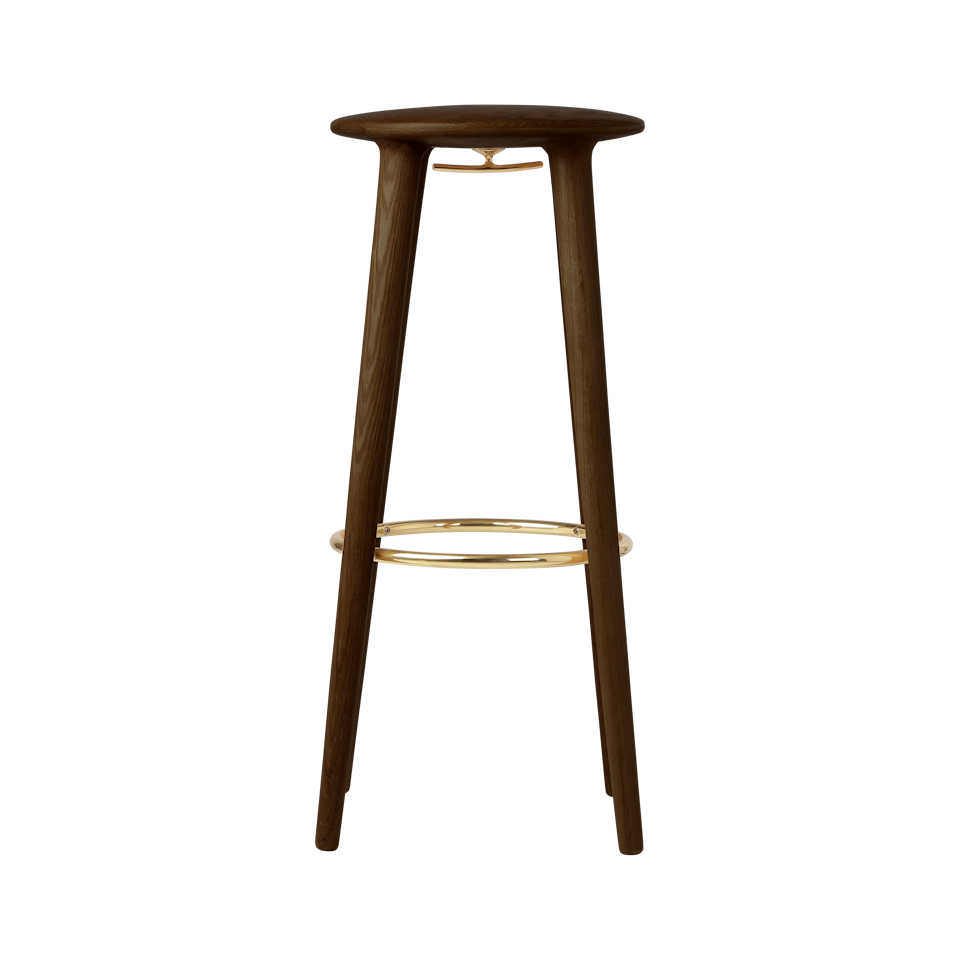 Umage 5881 The Socialite Bar Stool in Dark Oak