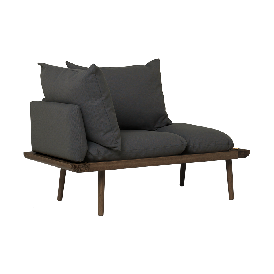 Umage 5762C723-04 Lounge Around 1.5-seater in Dark Oak with Shadow