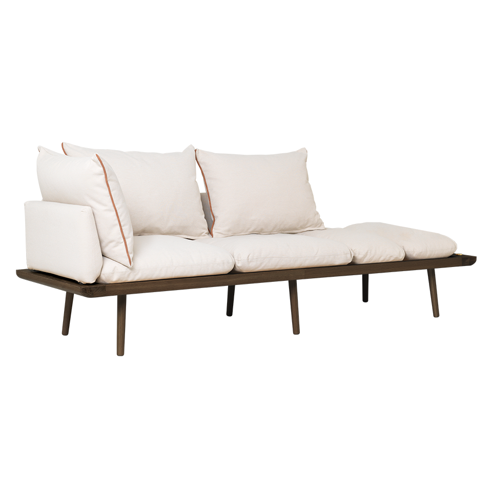 Umage 5750C723-02 Lounge Around 3 seater, Horizons in Dark Oak / White Sands