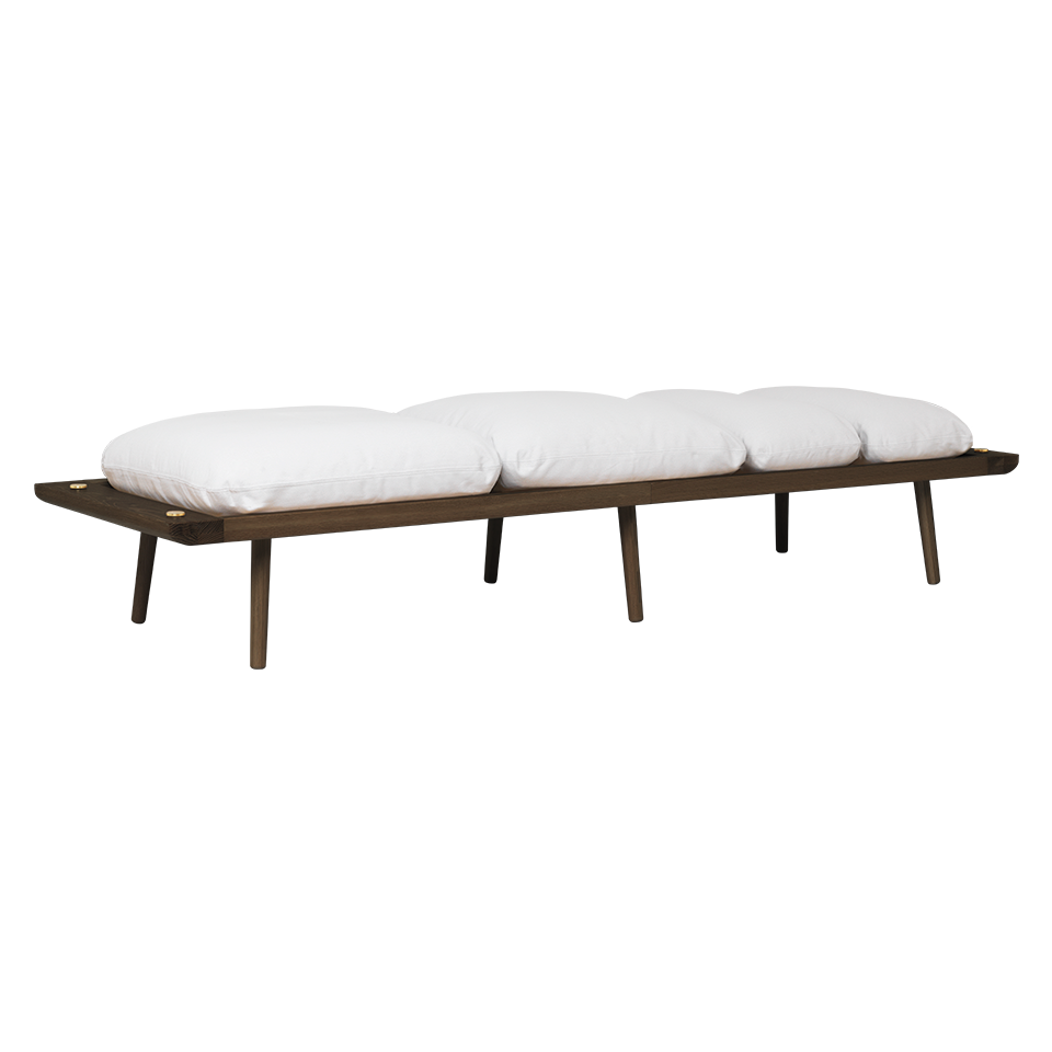 Umage 5750C720-03 Lounge Around Daybed, Horizons in Dark Oak / Sterling